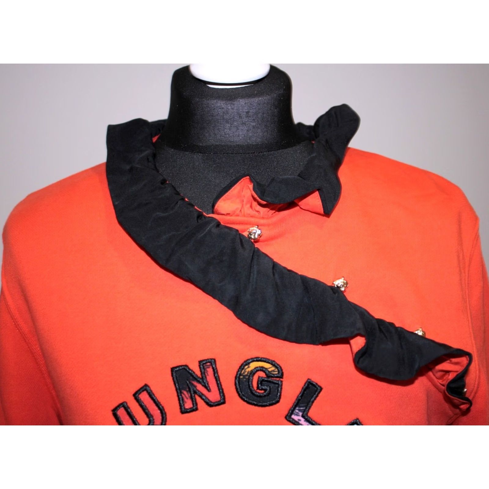 Kenzo Kenzo x H&M womens jumper pullover M Orange Jumper Pullover Women M Kenzo x H&M Shirt? Size M / US 6-8 / IT 42-44 - 3 Thumbnail