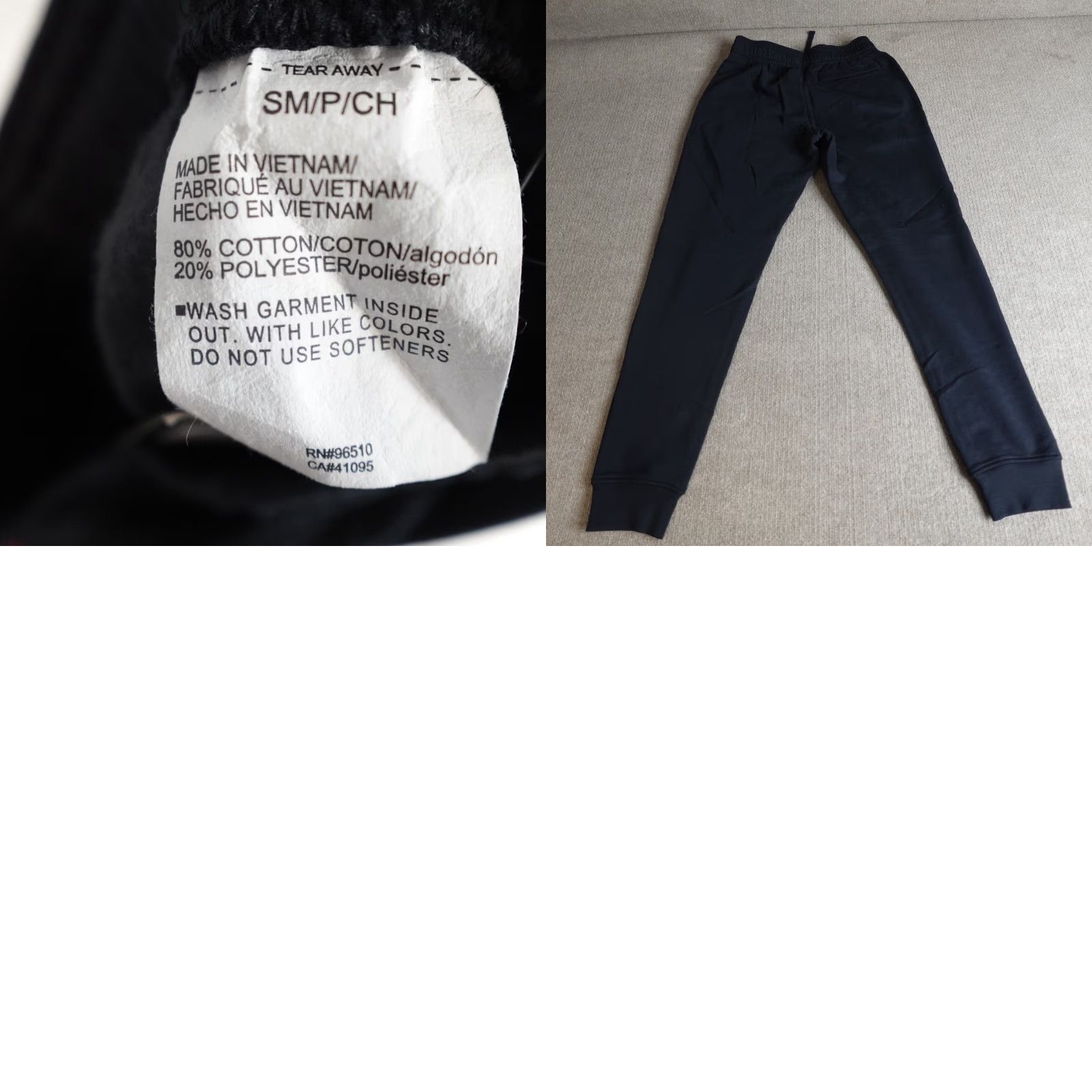 Under Armour Under Armour Mens Pants S Black Rival Joggers Spellout NEW Size US 29 - 8 Thumbnail