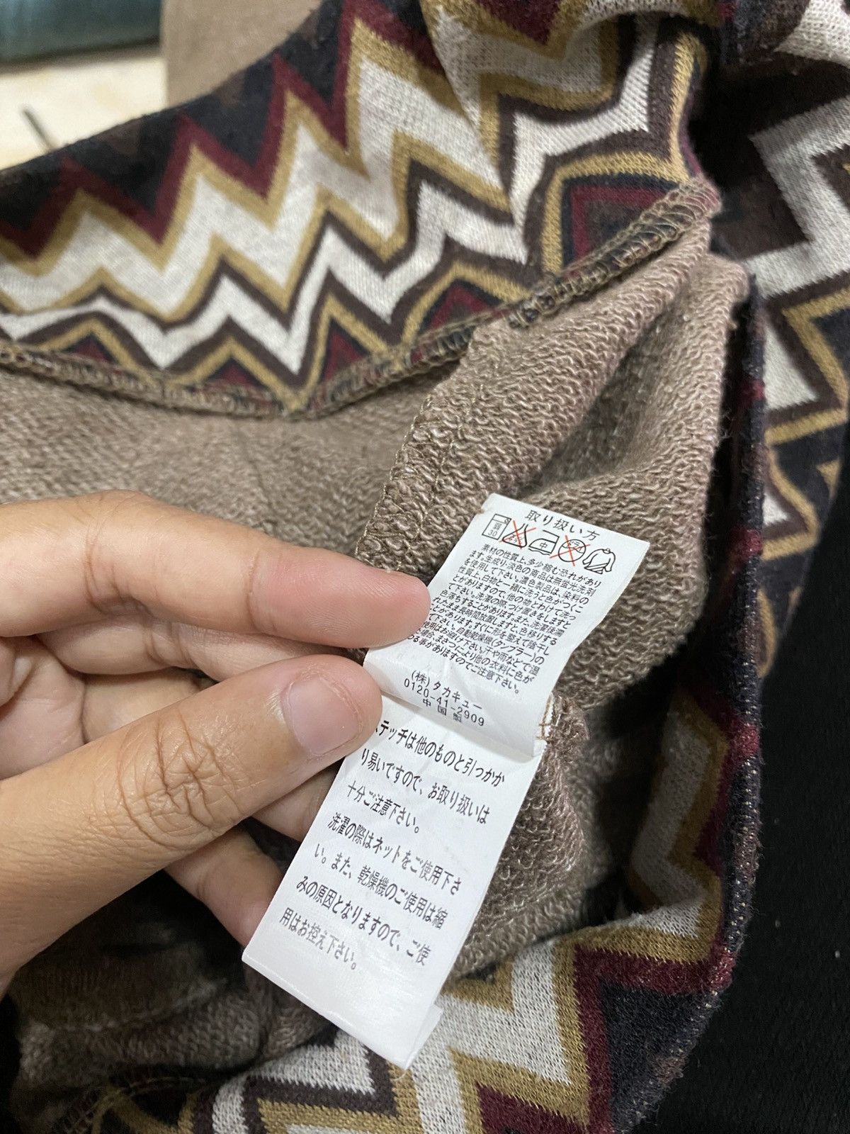 Japanese Brand × Vintage × semanticdesign Vintage Semantic Design Navajo Style Hoodie Jacket Size US M / EU 48-50 / 2 - 9 Thumbnail