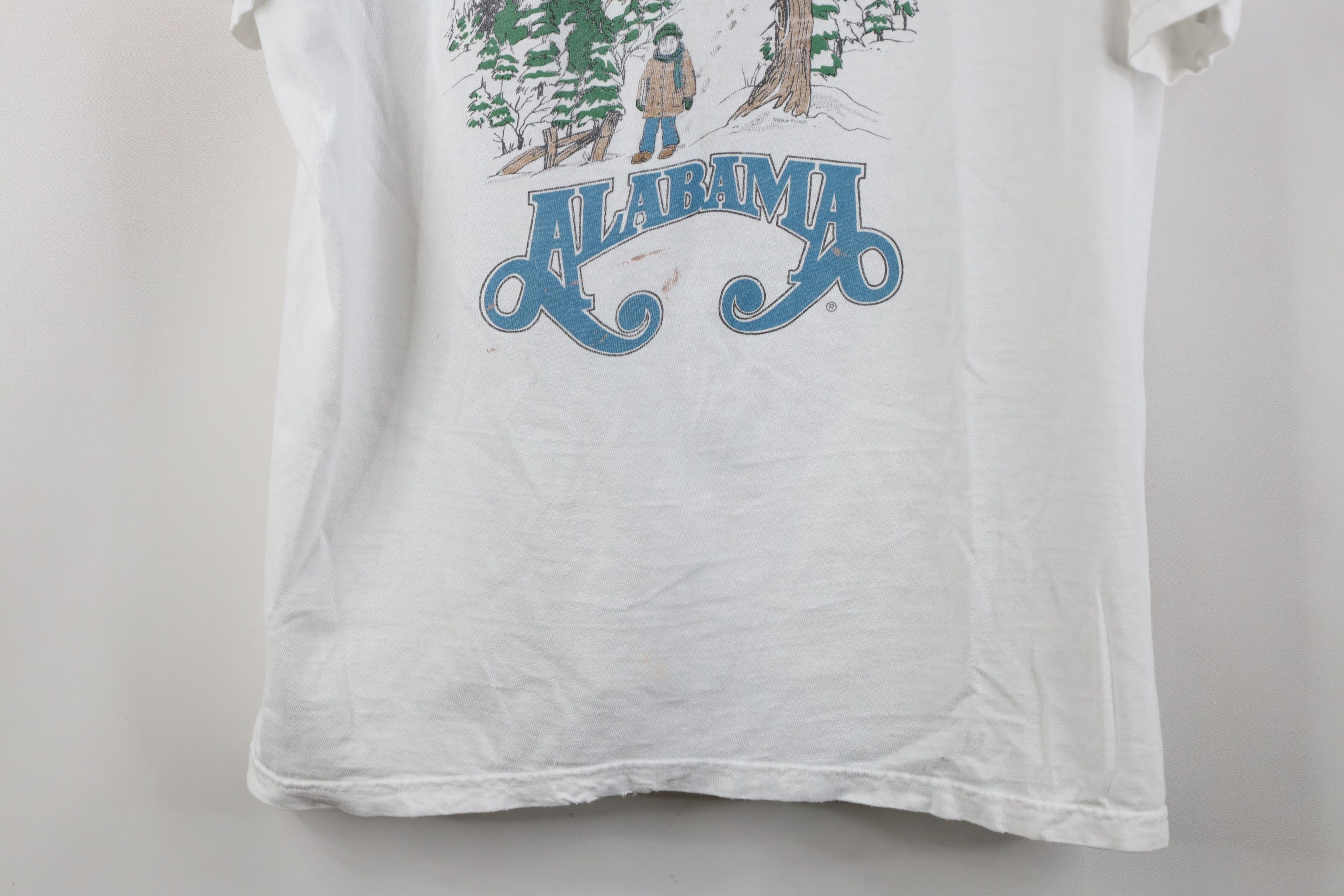 Vintage Vintage 90s Angels Among Us Alabama Short Sleeve T-Shirt Size US XL / EU 56 / 4 - 3 Thumbnail
