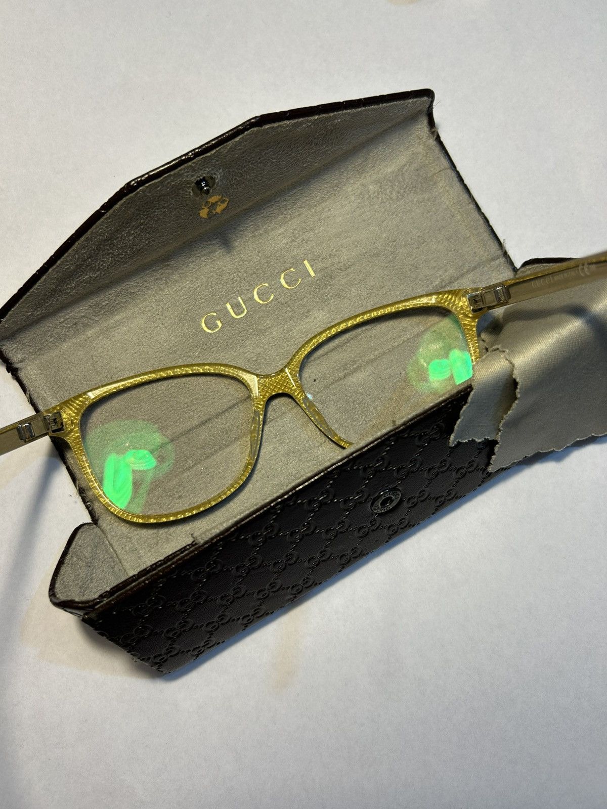 Gucci Gucci Eyeglasses Size ONE SIZE - 2 Thumbnail