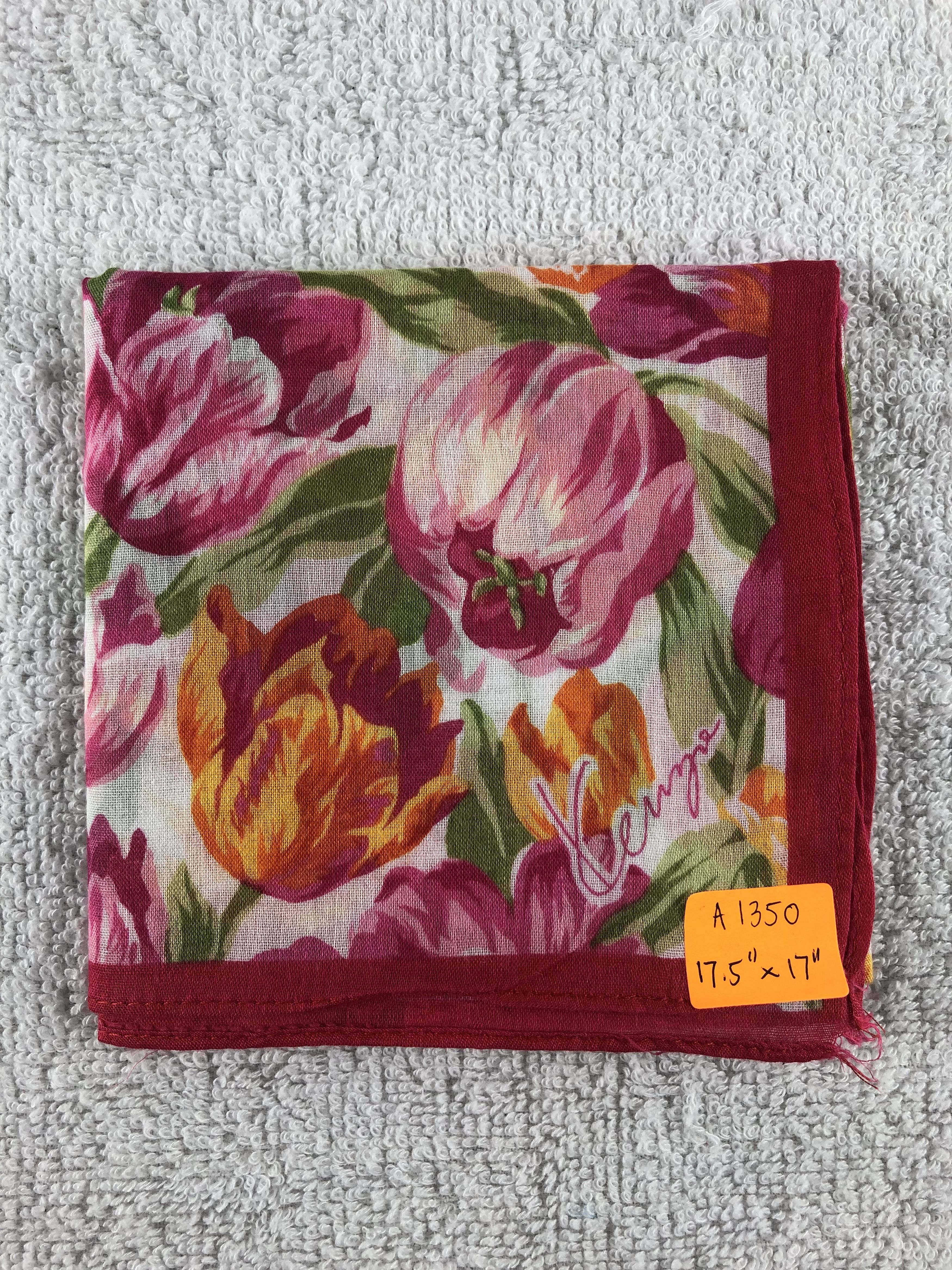 Kenzo × Vintage Kenzo Handkerchief / Bandana / Neckerchief Size ONE SIZE - 6 Thumbnail