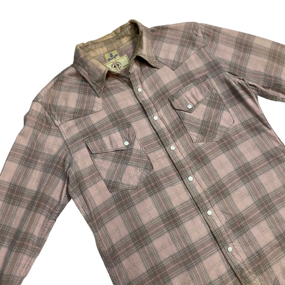 Beams Plus × Flannel × Wrangler Vintage Wrangler Blue Bell X Beams Plus western flannel Size US M / EU 48-50 / 2 - 6 Thumbnail