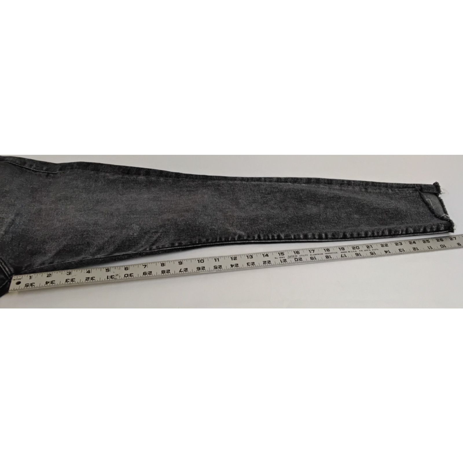MOTHER Mother The Stunner Zip Ankle Step Fray Jeans 27" Train Stops Size 27" / US 4 / IT 40 - 12 Thumbnail