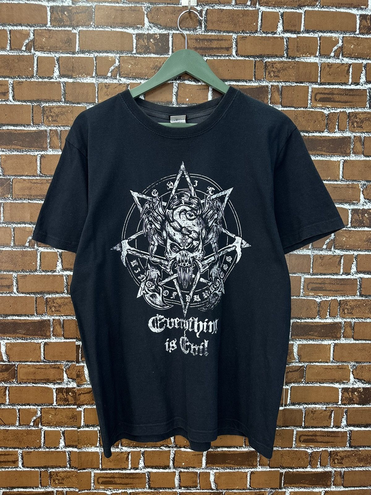 WWE NJPW King of Darkness Back Heat Tshirt A934 Size US L / EU 52-54 / 3 - 1 Thumbnail