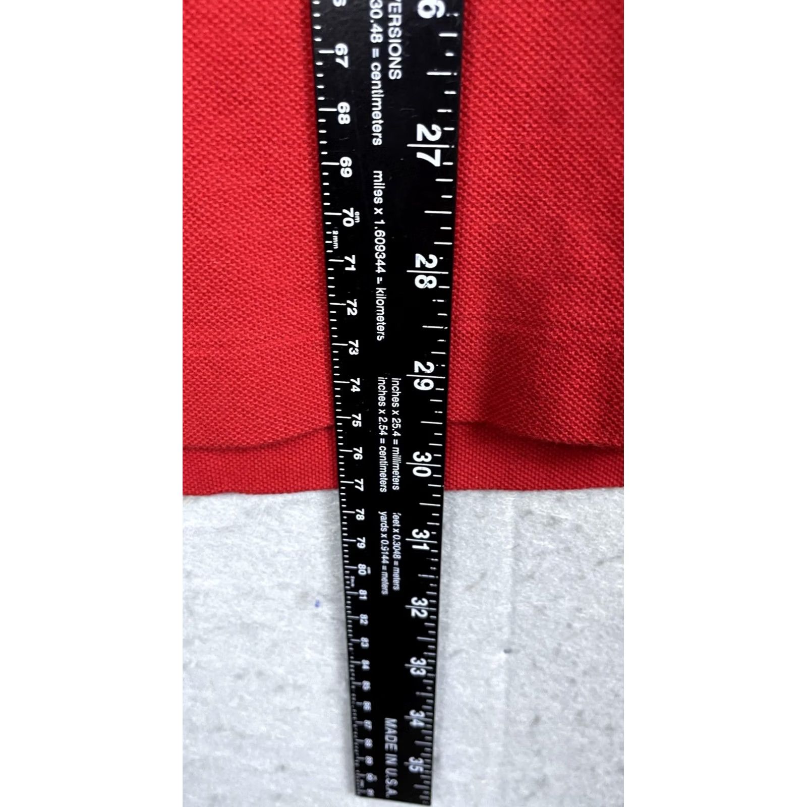 Lacoste Lacoste Polo Shirt Mens 4XL Red Pique Short Sleeve Crocodile Logo Golf Casual Size US XXL / EU 58 / 5 - 5 Thumbnail