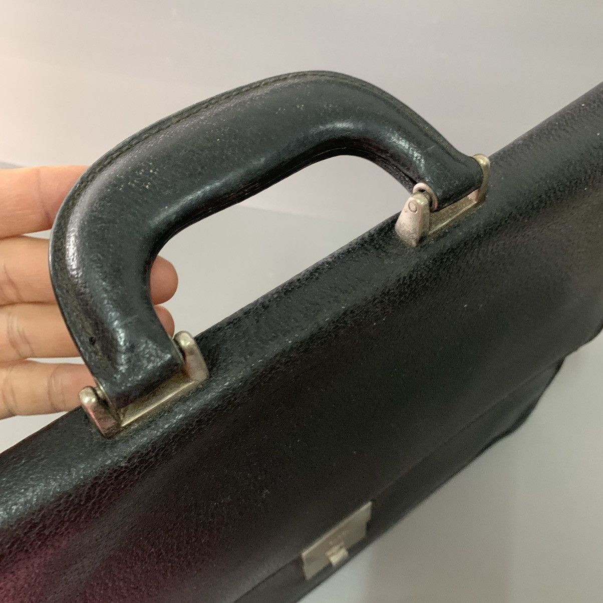 Gucci Gucci Leather Black Briefcase Bag Size ONE SIZE - 6 Thumbnail