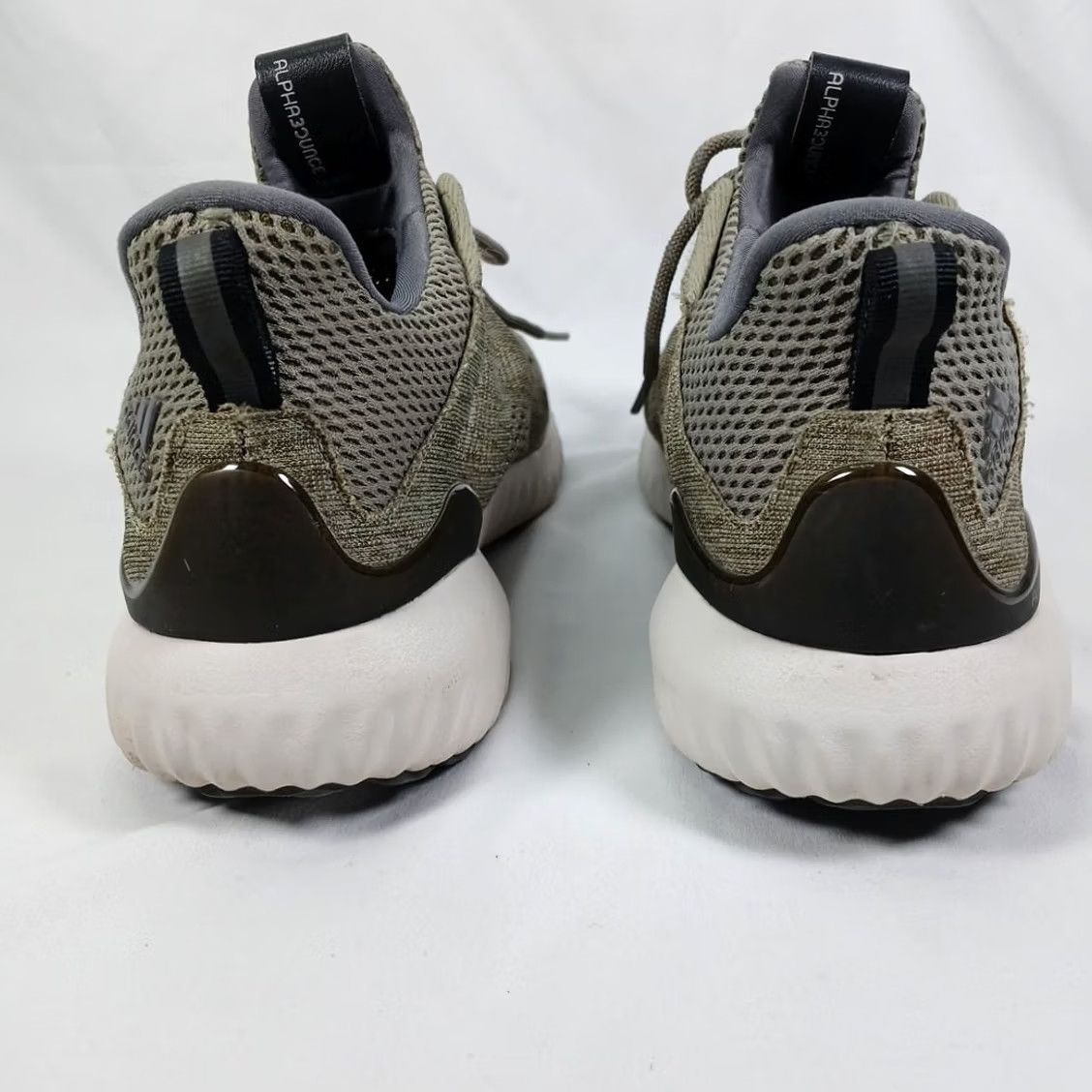 Adidas Adidas Alphabounce Beyond Men 8 Olive Cushioned Knit Running Sneaker Size US 8 / EU 41 - 5 Thumbnail