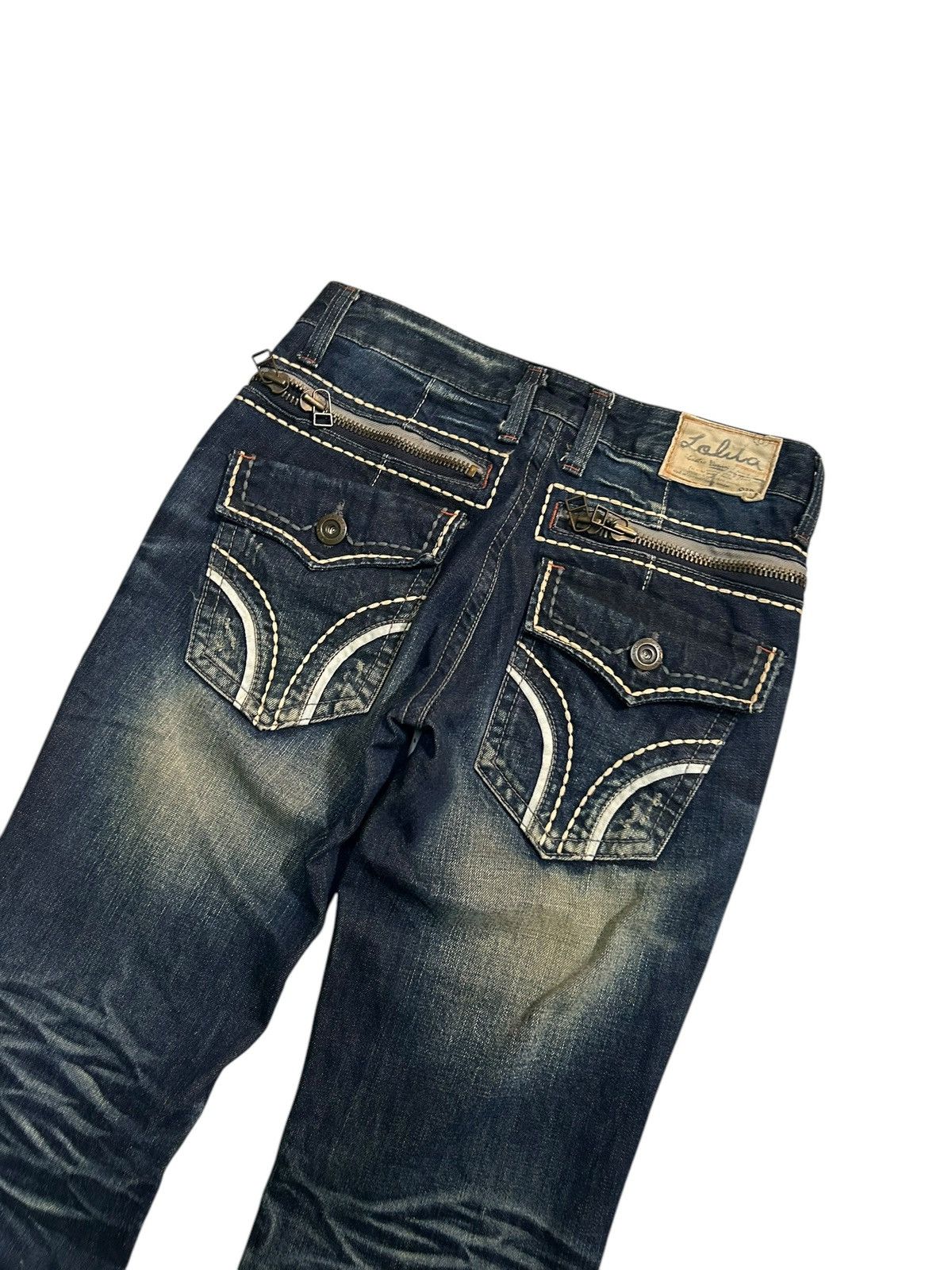 Japanese Brand × Kapital × Vintage Rusty Lolita Japanese Denim Jeans Denim Faded Size US 29 - 6 Thumbnail