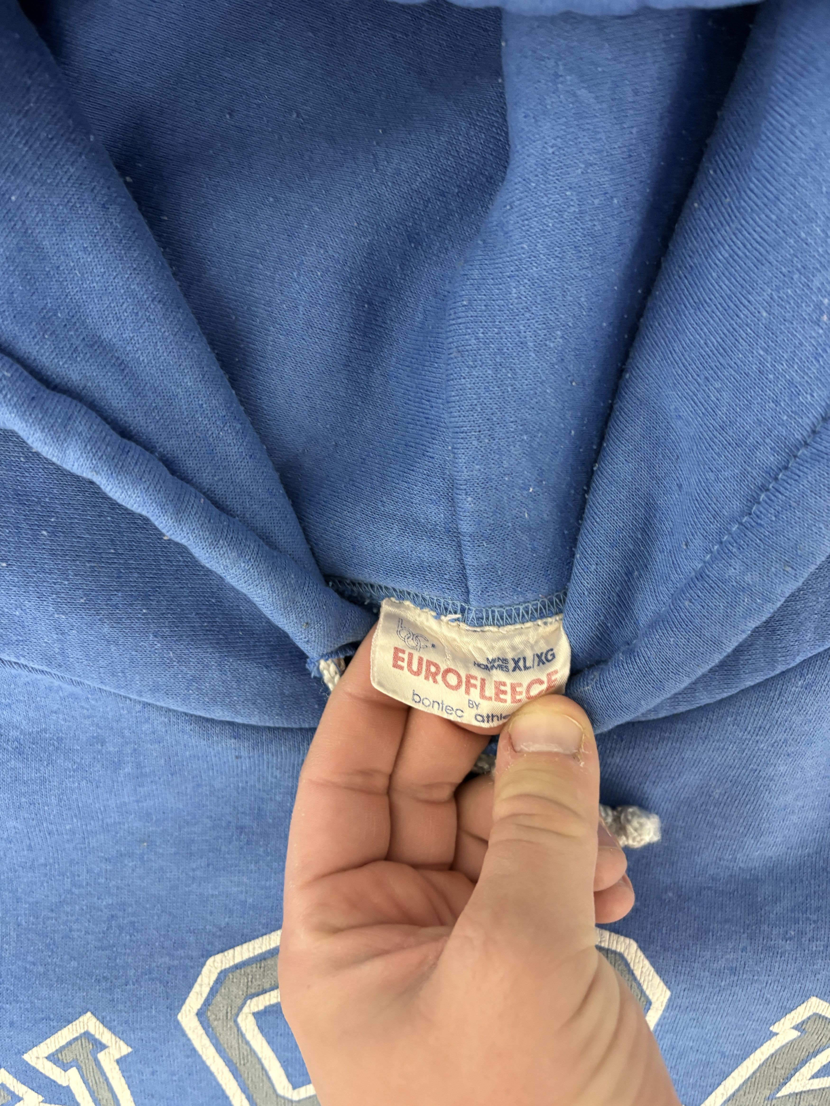 Vintage York University Lions Vintage Blue Hoodie Sweater Size US XL / EU 56 / 4 - 6 Thumbnail