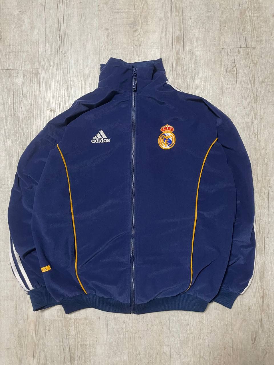Adidas Real Madrid vintage full zip light jacket 1998 2Xl xl