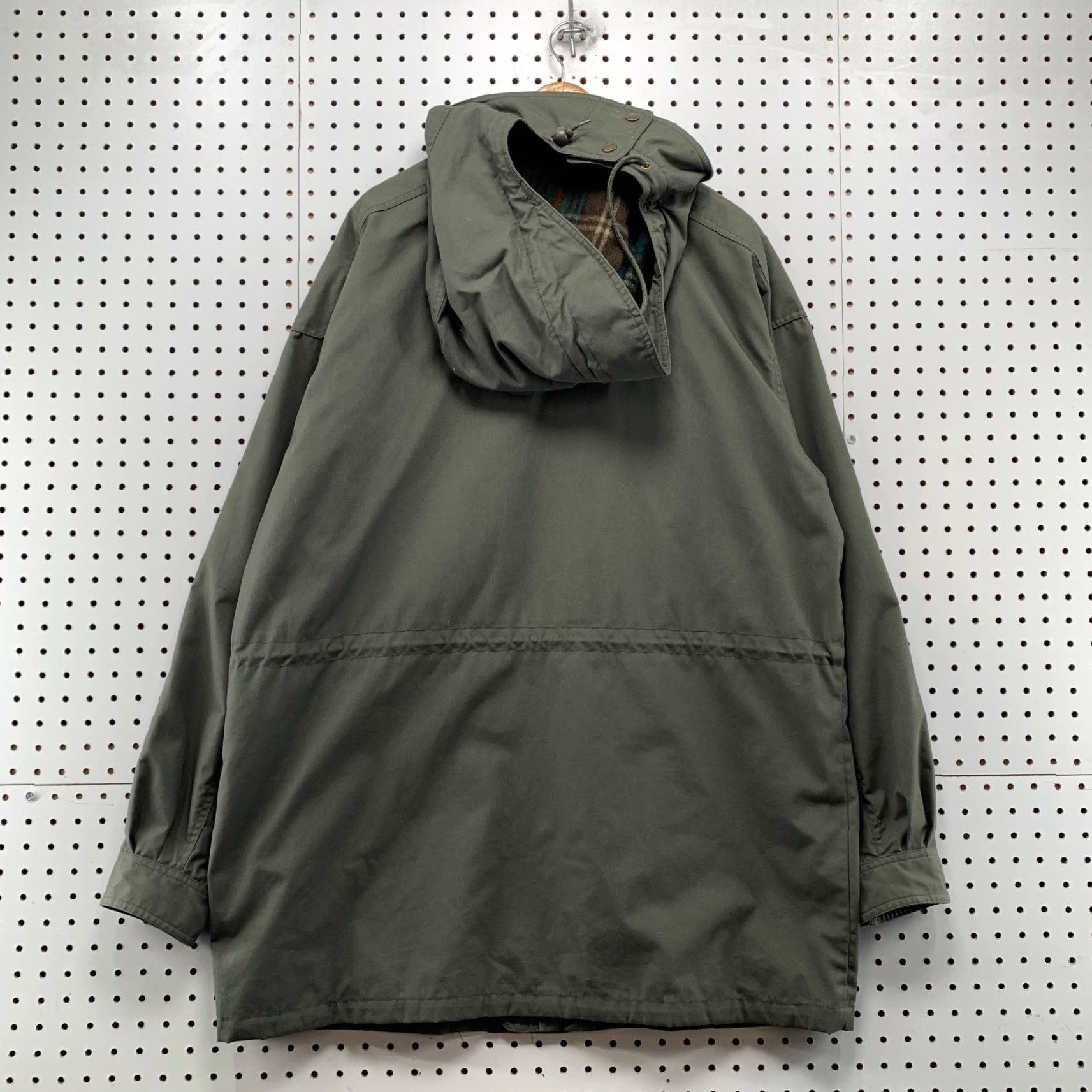 Eddie Bauer VINTAGE Eddie Bauer Parka Jacket Mens XL Tall Green Wool Plaid Lined 80s 90s Size US XL / EU 56 / 4 - 2 Thumbnail