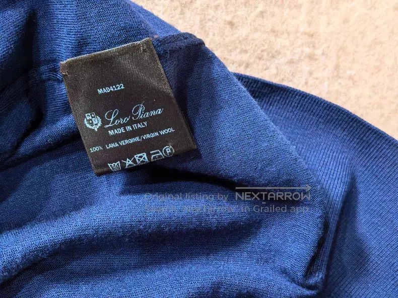 Loro Piana Loro Piana Knitted Sweater Size US XXL / EU 58 / 5 - 5 Thumbnail