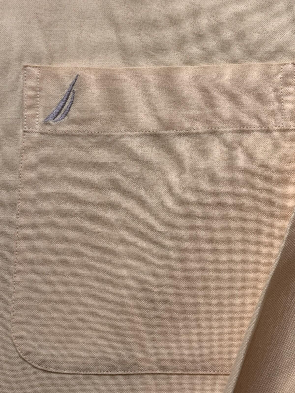 Nautica Nautica Men's 17 (34/35) Vintage Oxford Pink LS [708] Size 44R - 5 Thumbnail