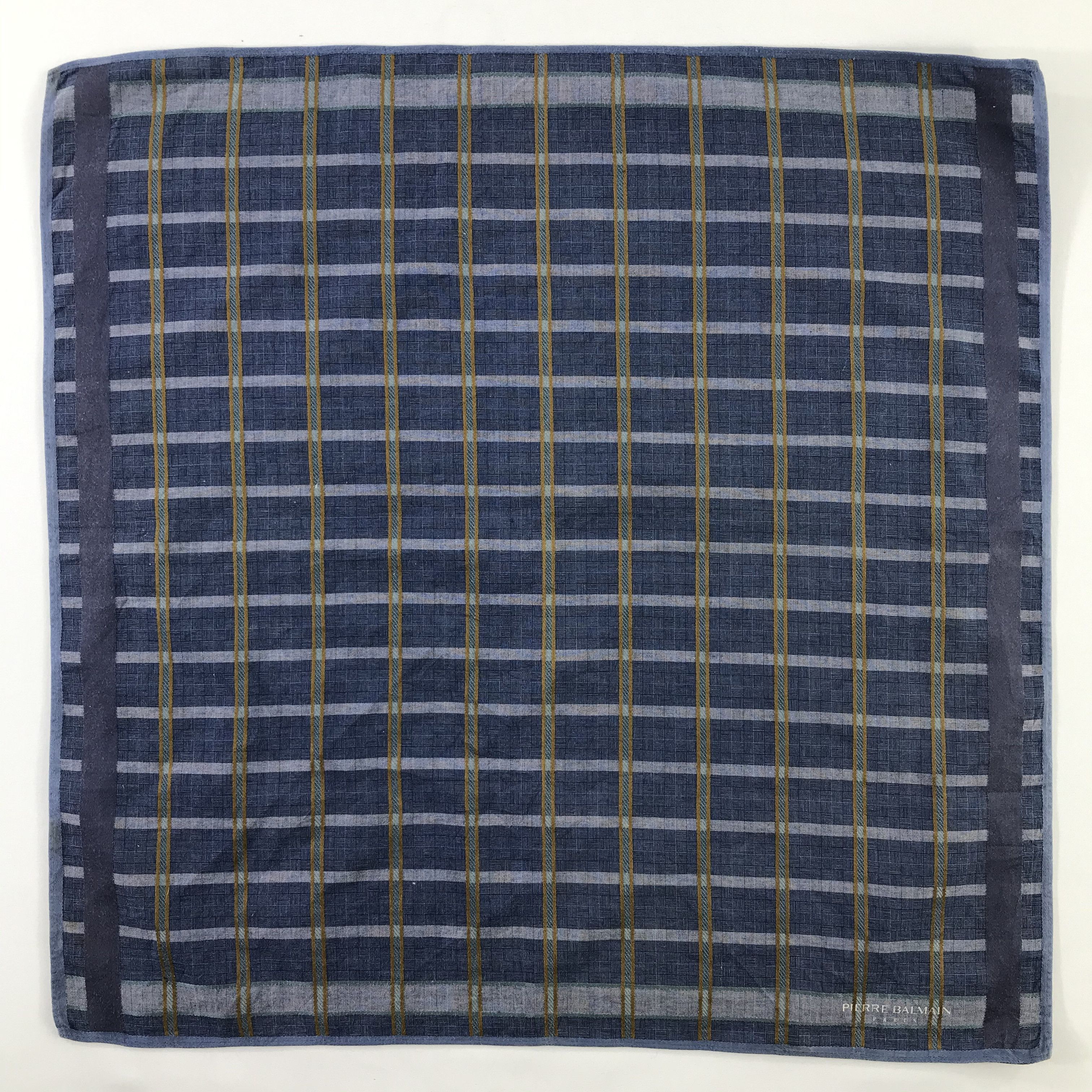Pierre Balmain × Vintage Pierre Balmain Bandana / Handkerchief / Neckerchief - S617 Size ONE SIZE - 1 Thumbnail