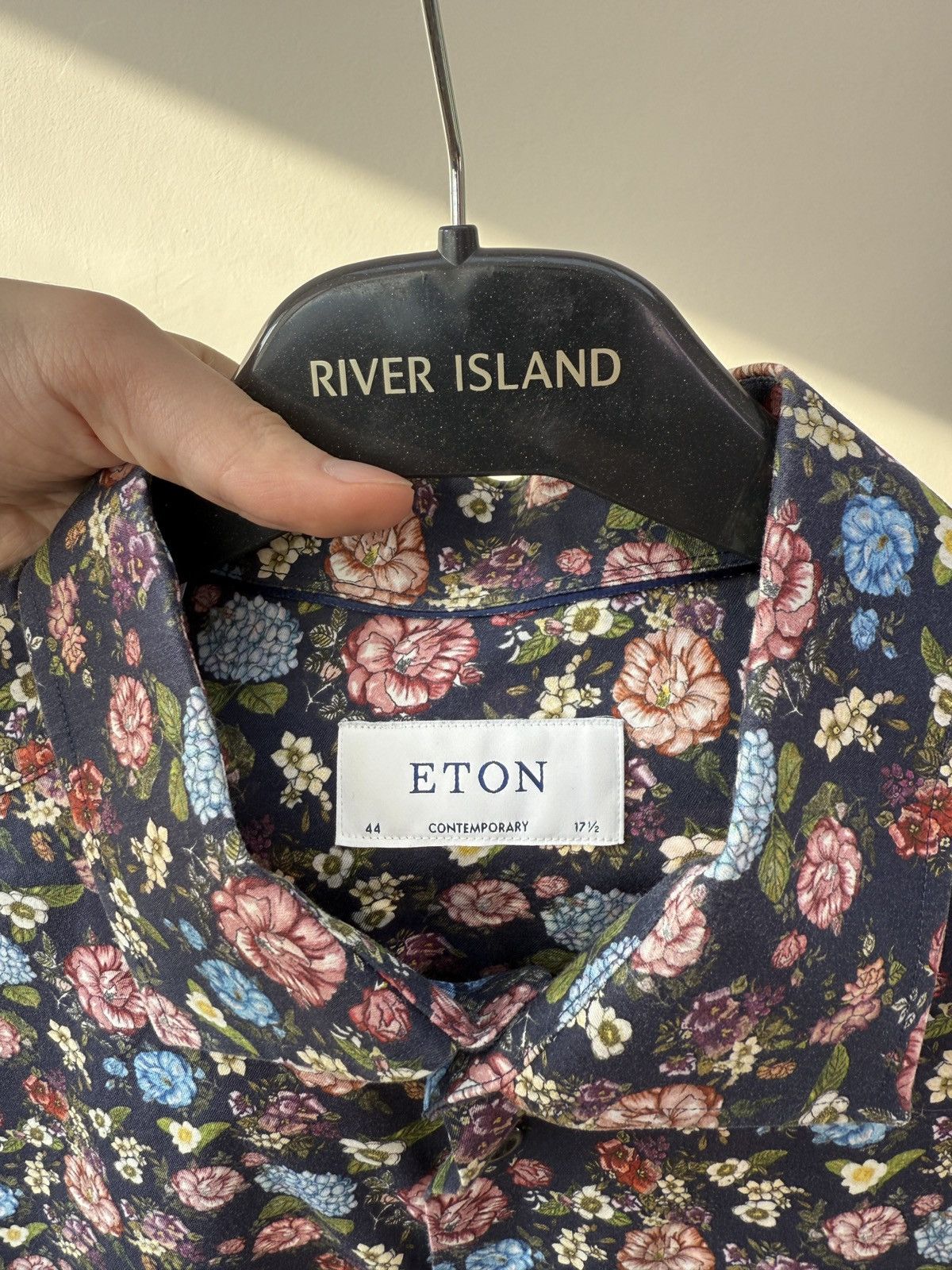Eton Vintage ETON Floral All Over Print Button up shirt Size US M / EU 48-50 / 2 - 7 Thumbnail