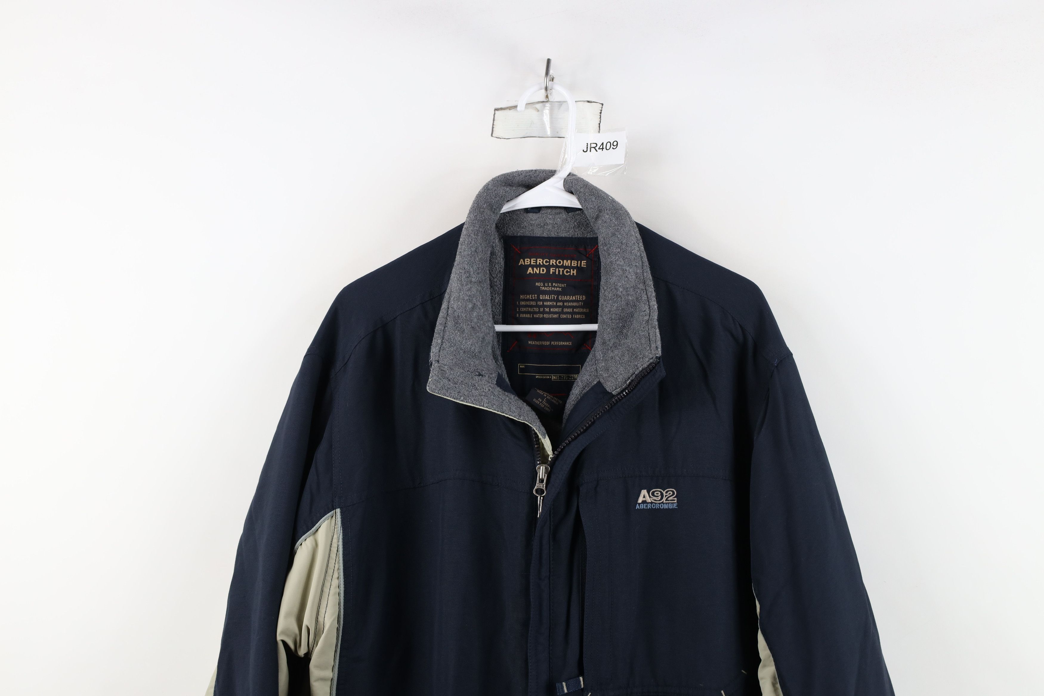 Abercrombie & Fitch Vintage 90s Y2K Abercrombie & Fitch Lined Full Zip Jacket Size US L / EU 52-54 / 3 - 2 Thumbnail