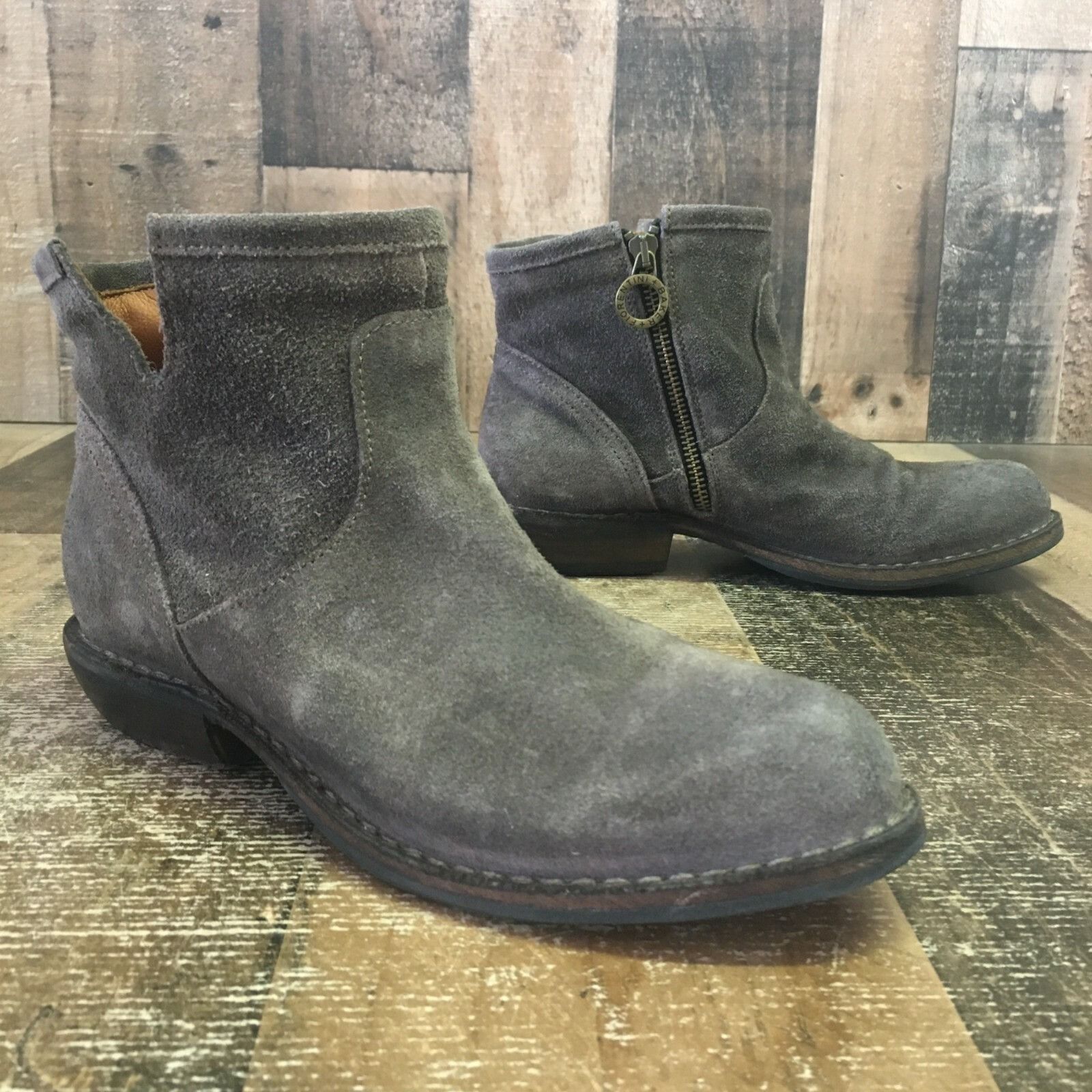 Fiorentini + Baker Fiorentini Baker Suede Ankle Boots Womens EUR 36 US 6 Size US 6 / IT 36 - 1 Thumbnail