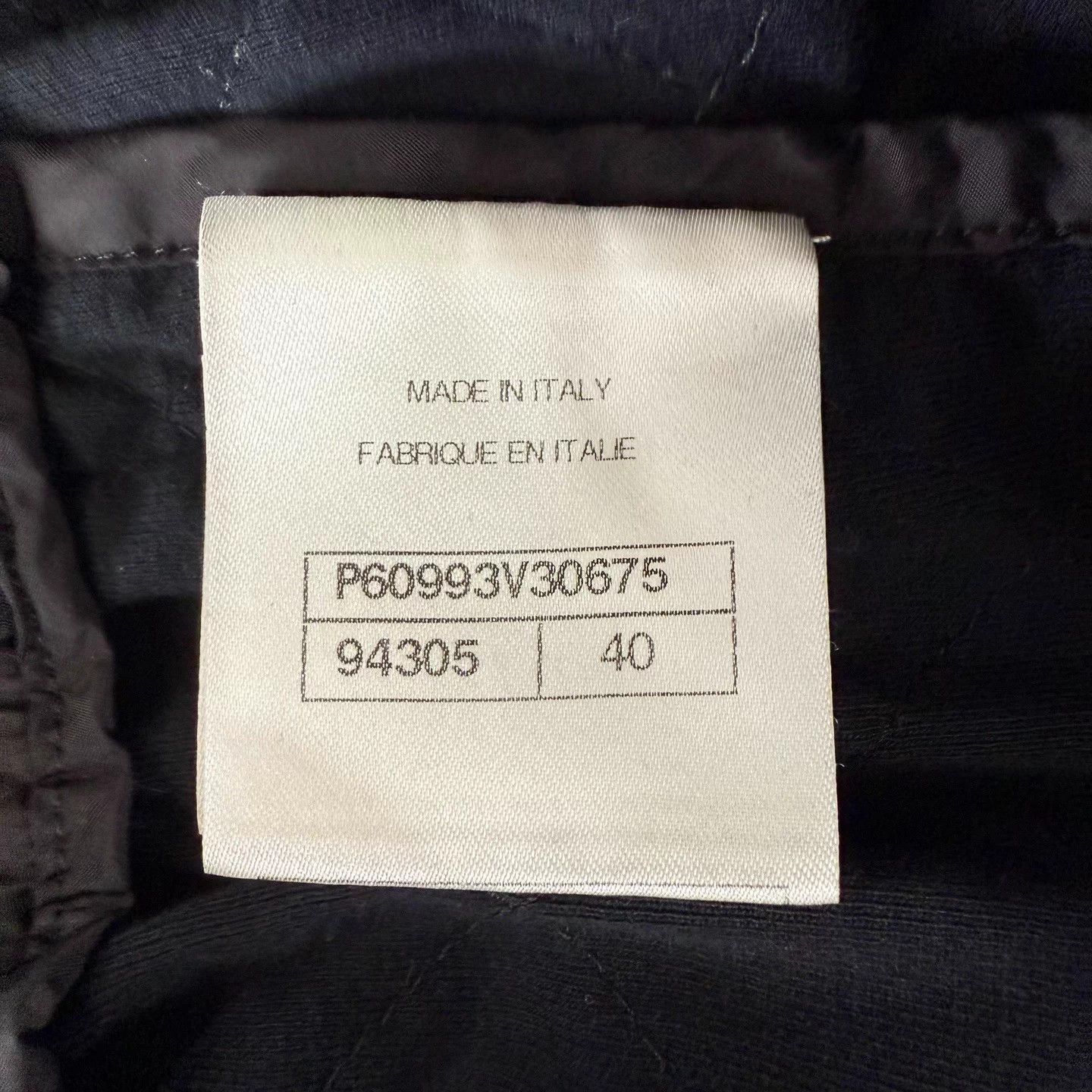 Chanel Chanel Black Quilted Pearl Drawstring Elastic Waist Short Size 28" / US 6 / IT 42 - 5 Thumbnail