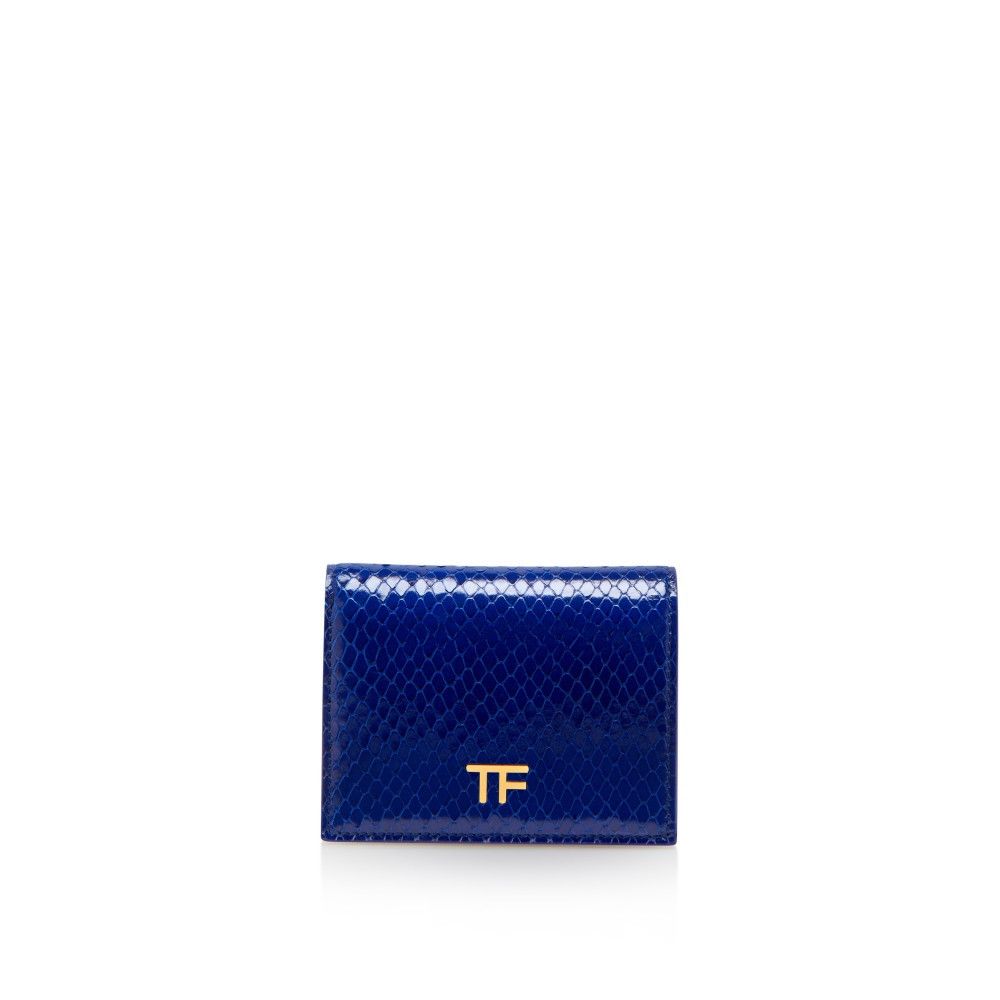Tom Ford o1loc1c1024 S0431T Size: OS / Mini Wallet in Blue Size ONE SIZE - 1 Preview
