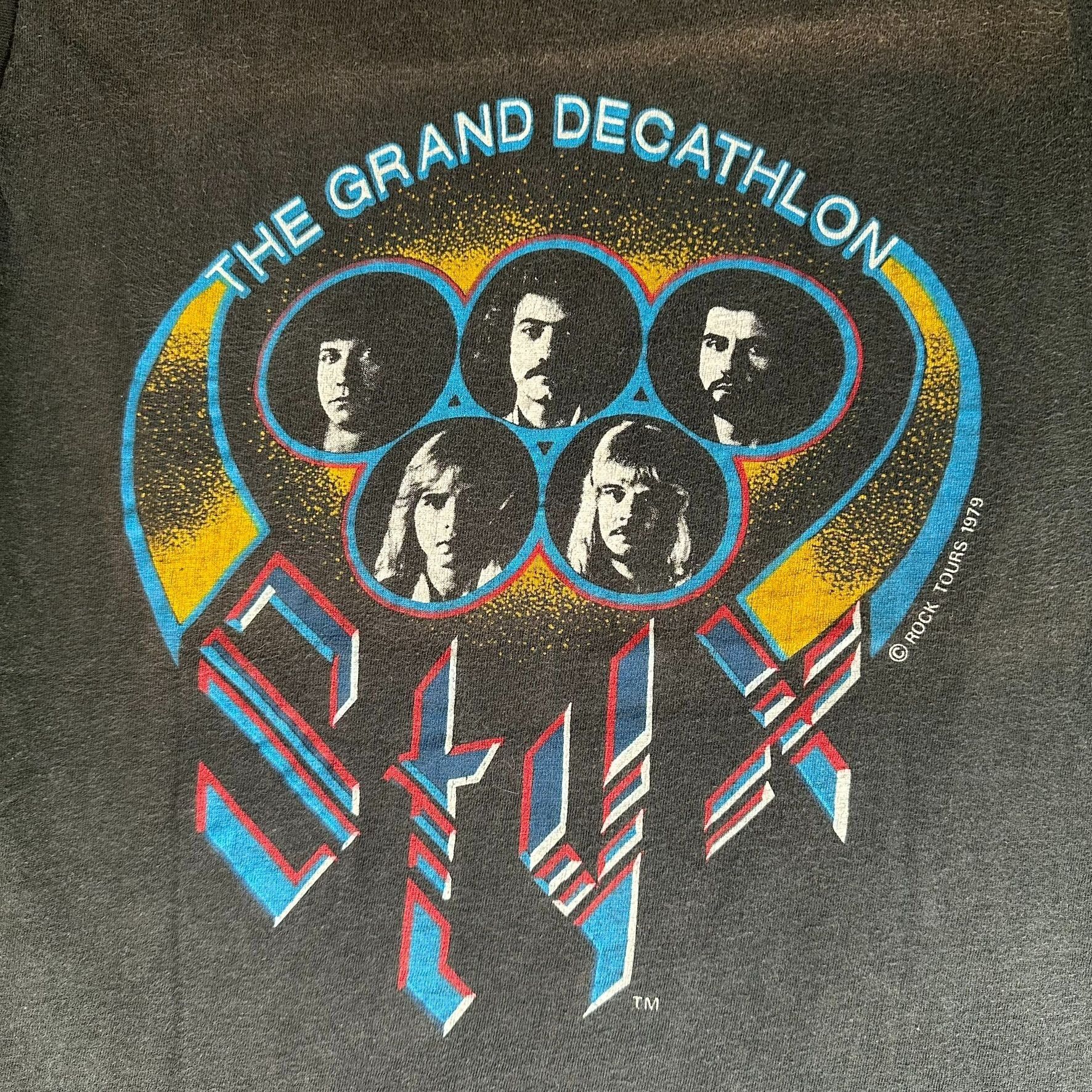 Band Tees Vintage 70s Styx Decathlon T-Shirt 1979 Tour Rock Band Tee Size US S / EU 44-46 / 1 - 2 Thumbnail