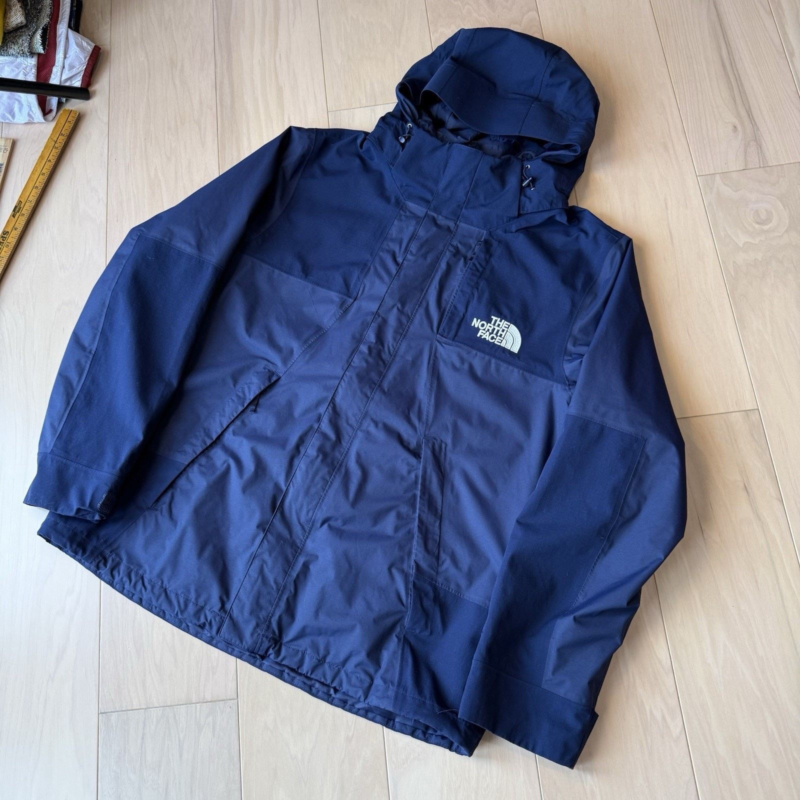 The North Face North Face Bandon Jacket XL Navy Shell Hooded Parka Winter Size US XL / EU 56 / 4 - 11 Thumbnail