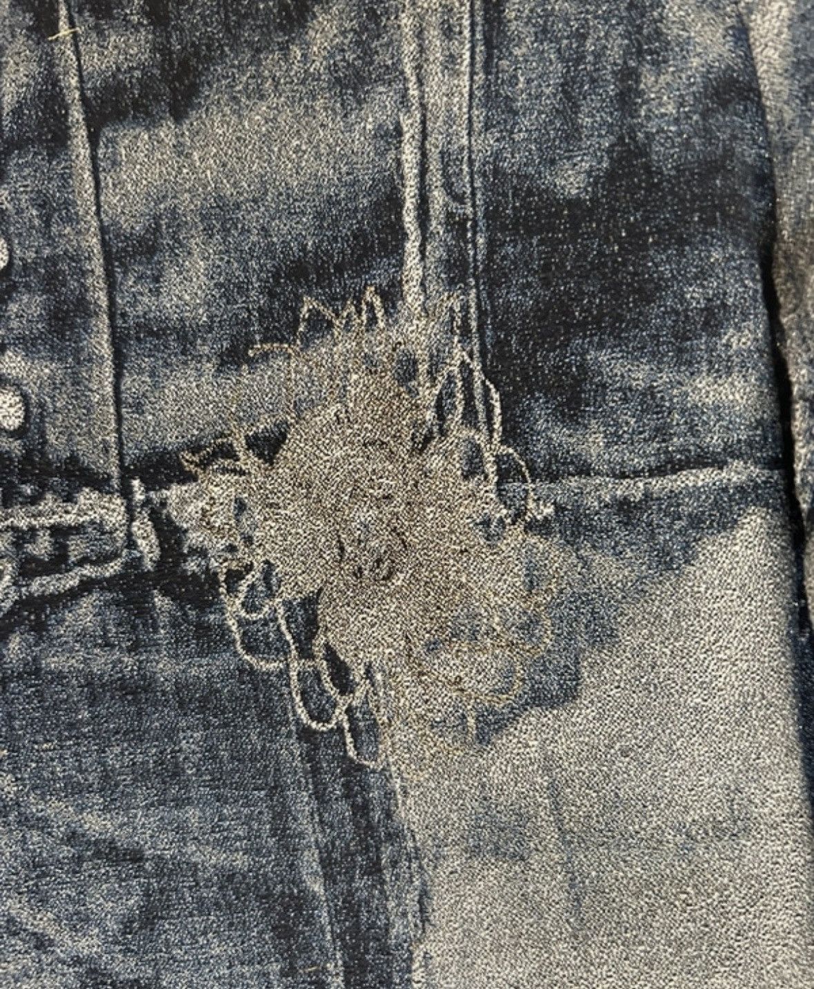 Jean Paul Gaultier Jean Paul Gaultier patchwork denim jeans pants Size 27" / US 4 / IT 40 - 2 Thumbnail