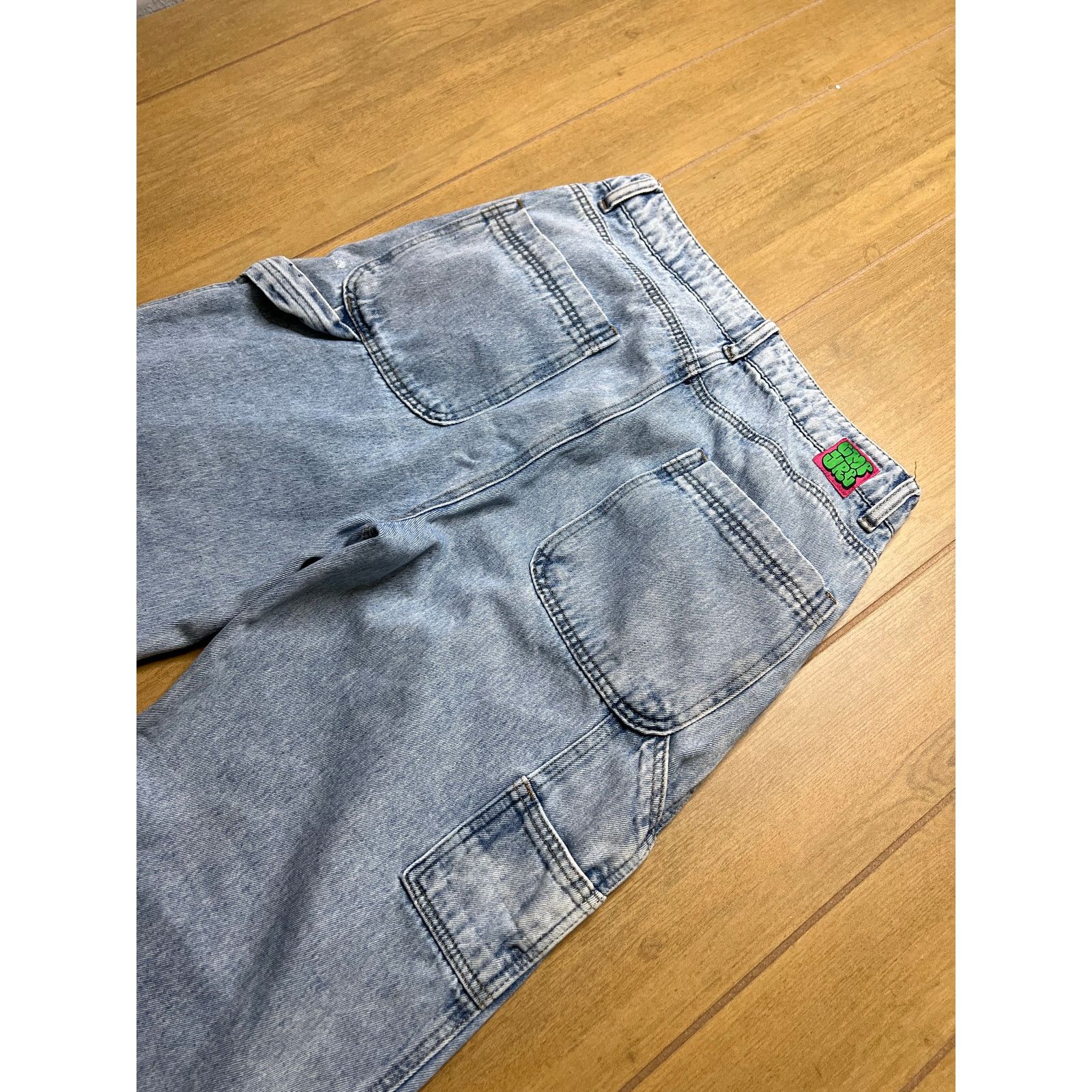 Empyre Empyre Carpenter Jeans Womens Sz 9 Blue Tori High Rise Y2K Size 32" / US 10 / IT 46 - 12 Thumbnail