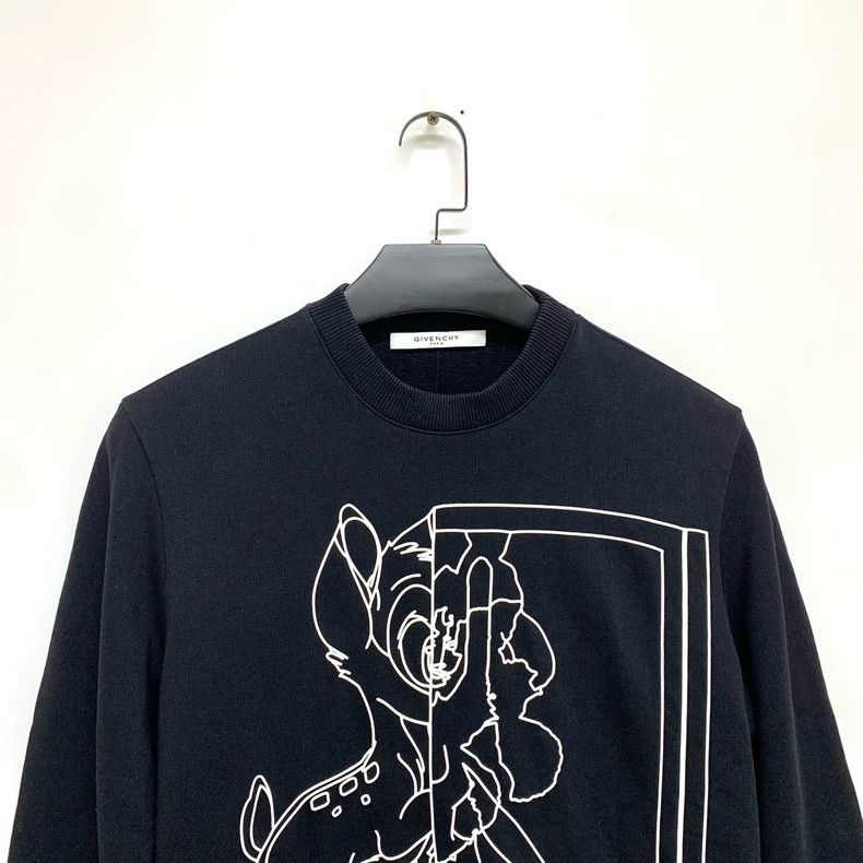 Givenchy Givenchy Little Deer Round Neck Hoodie 2506-Nextarrow Size US XS / EU 42 / 0 - 5 Thumbnail