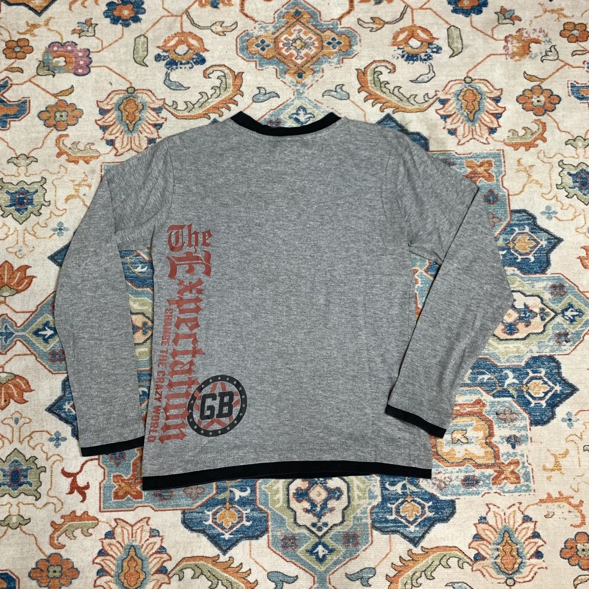If Six Was Nine 2000s over raps japanese poem longsleeve ifsixwasnine style Size US XS / EU 42 / 0 - 6 Thumbnail