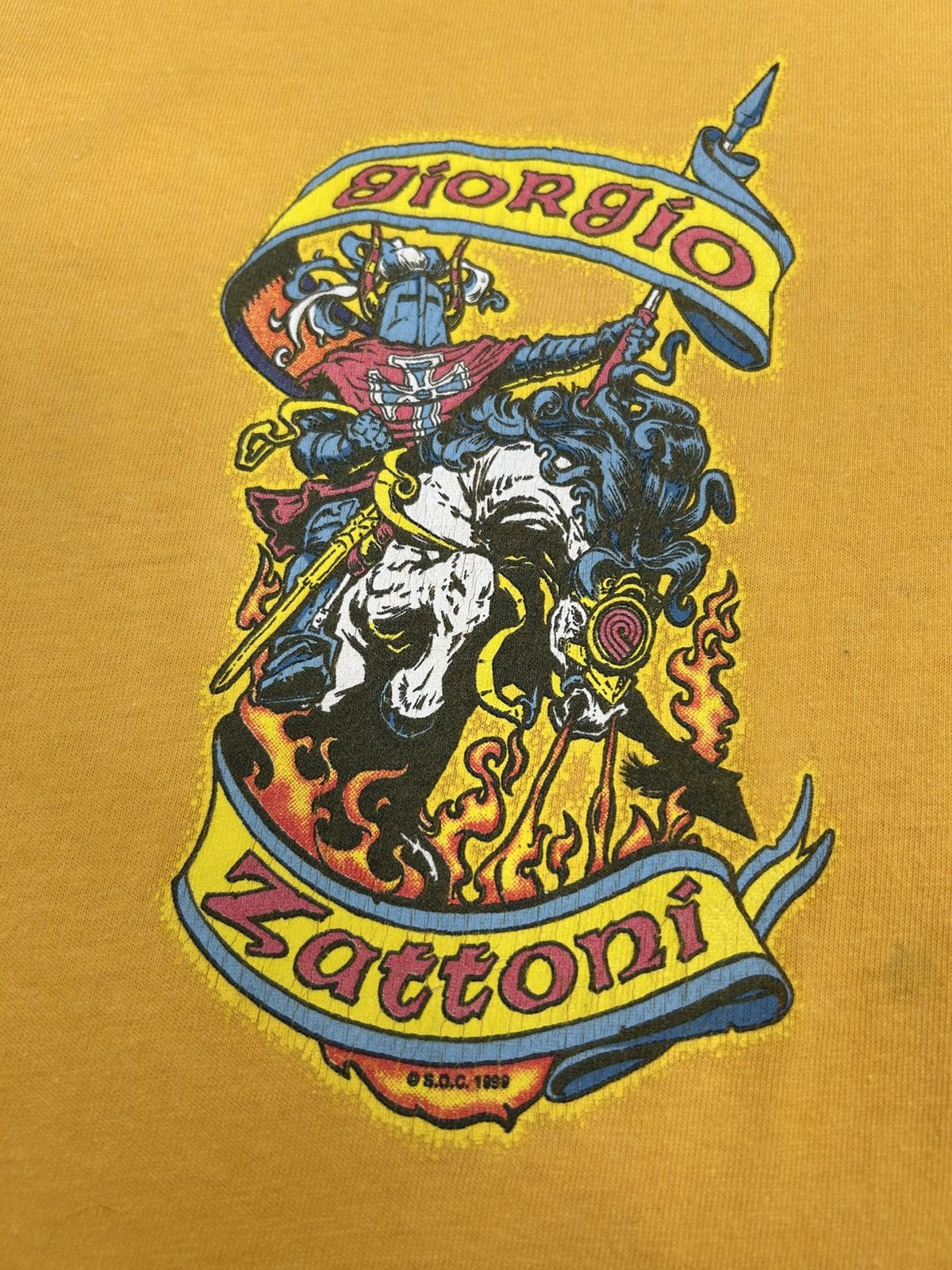 Powell Peralta Vintage 90’s Powell Peralta Pro Model Giorgio Zattoni Size US M / EU 48-50 / 2 - 2 Thumbnail