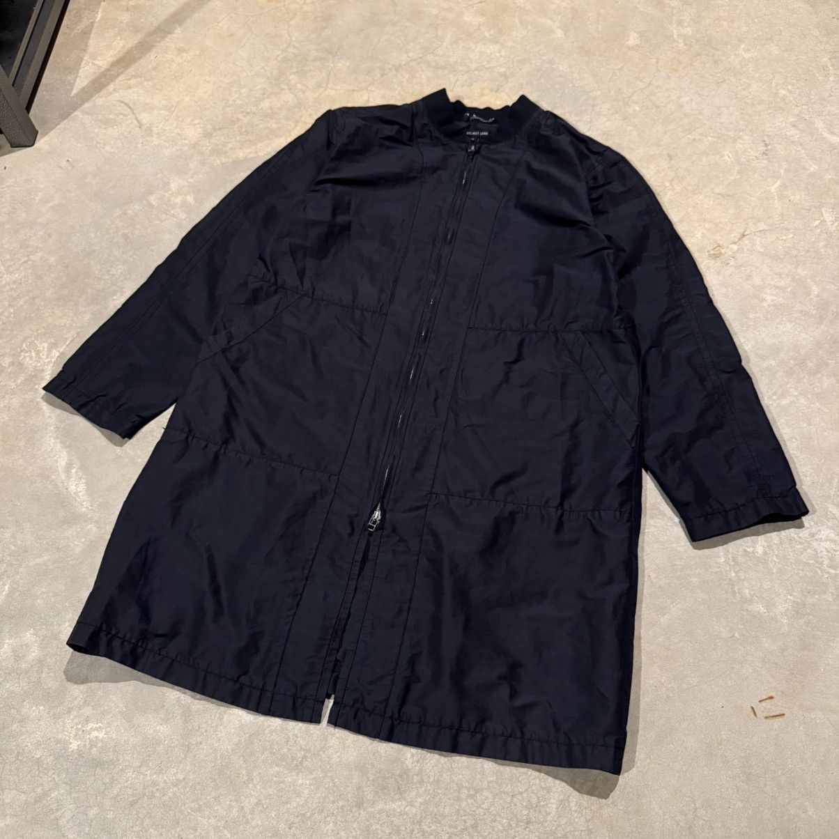 Helmut Lang Helmut Lang Bomber Collar Lightweight Trench Coat Grunge ERD Size US XL / EU 56 / 4 - 2 Thumbnail