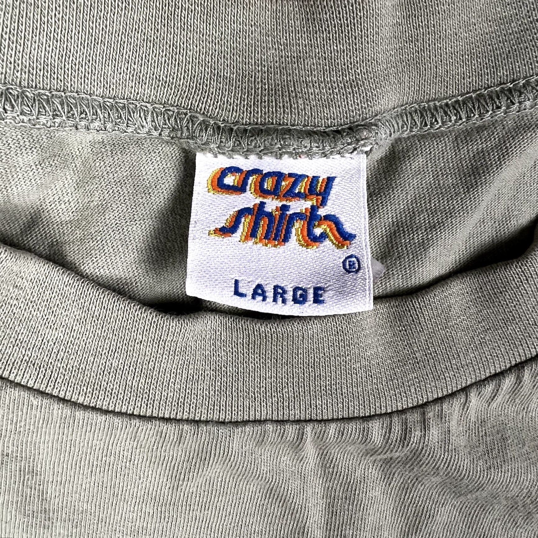Vintage VINTAGE Crazy Shirts T-Shirt Unisex Adults Cropped Hawaii 90s Graphic Green Large Short Sleeve Crew Neck Cotton Size US L / EU 52-54 / 3 - 2 Thumbnail