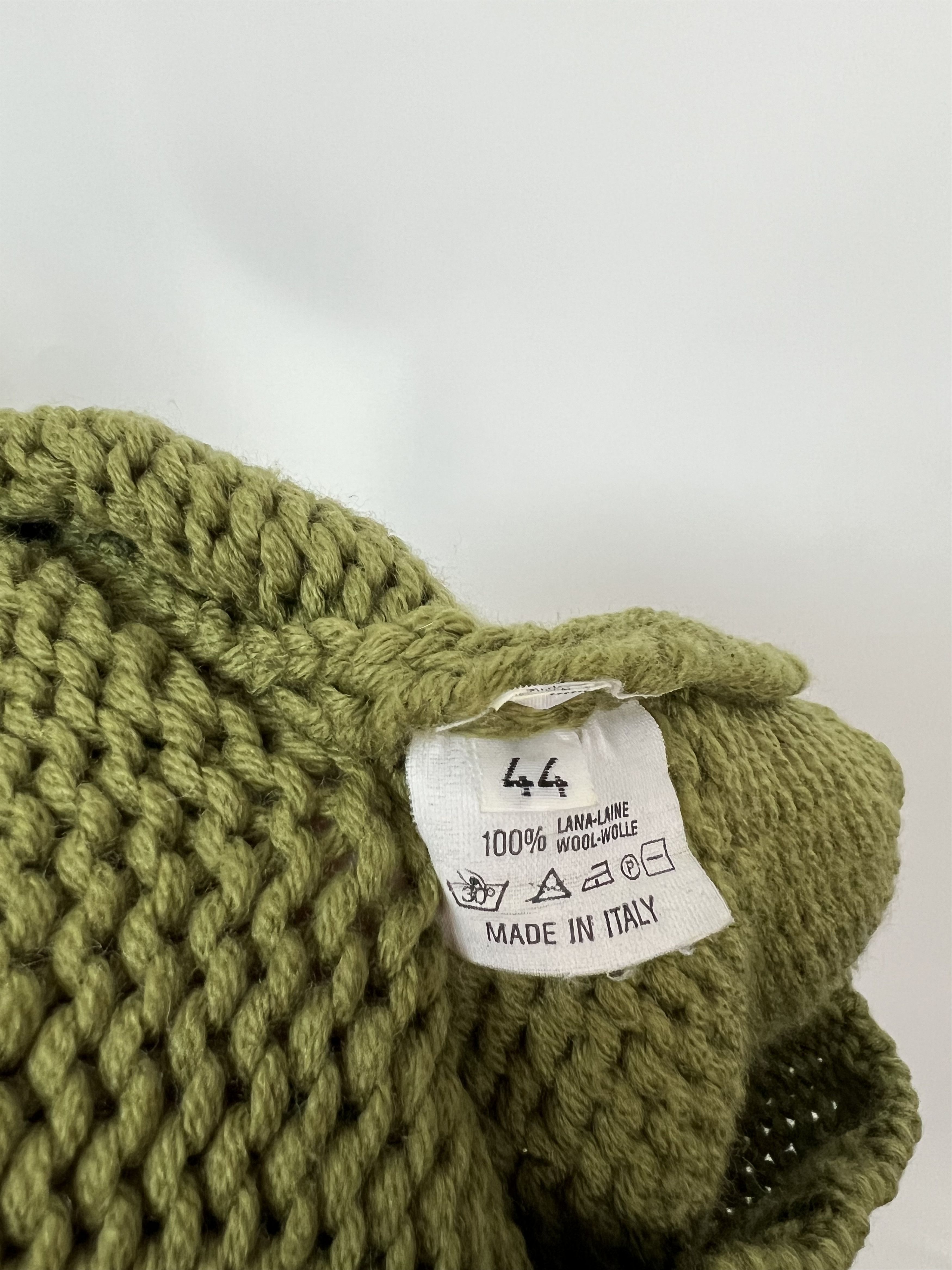 Cruciani Cruciani 100% Wool Knitted Turtleneck Sweater Size IT 44 Size M / US 6-8 / IT 42-44 - 13 Thumbnail