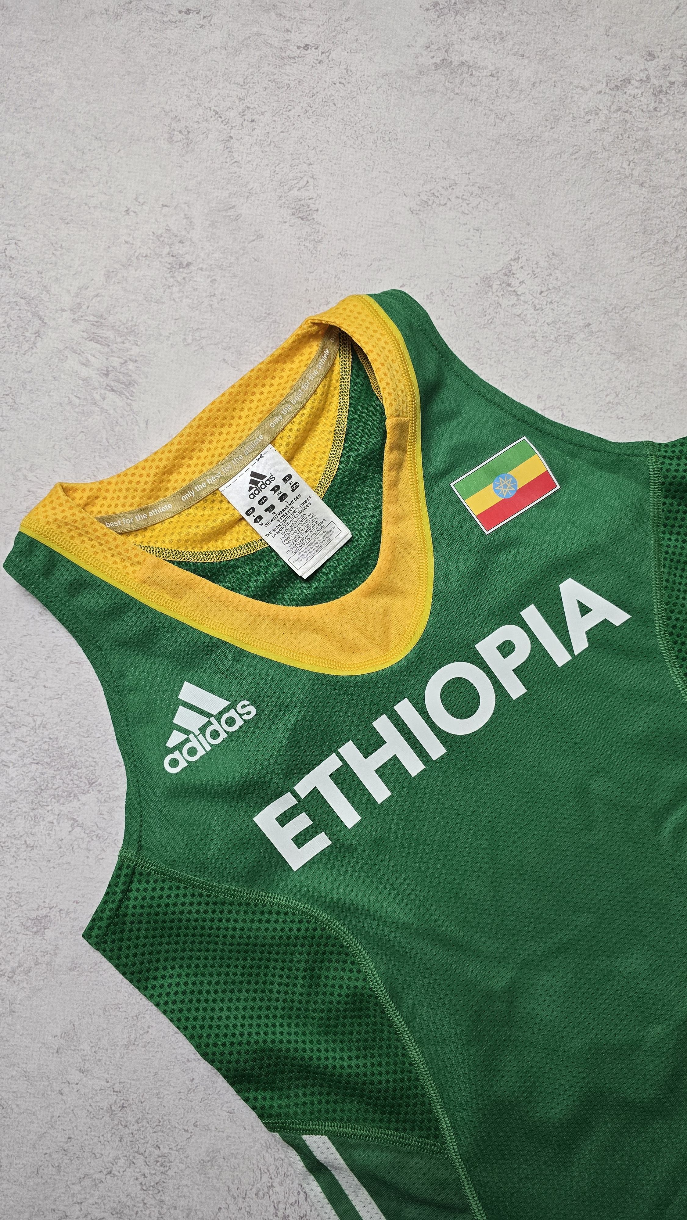 Adidas Adidas Ethiopia Pro Elite 2013 Distance Singlet Size S / US 4 / IT 40 - 4 Thumbnail