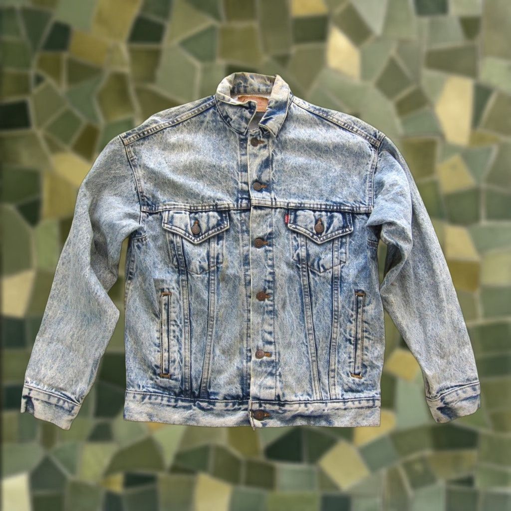 Levi's Vtg Levi's Red Tag Jean Jacket Men S Denim Distressed Cotton 70507-0219 Blue 705070219 Jeans Jacket Blocked by Vintage Details Men S Jacket Size US 29 - 1 Thumbnail