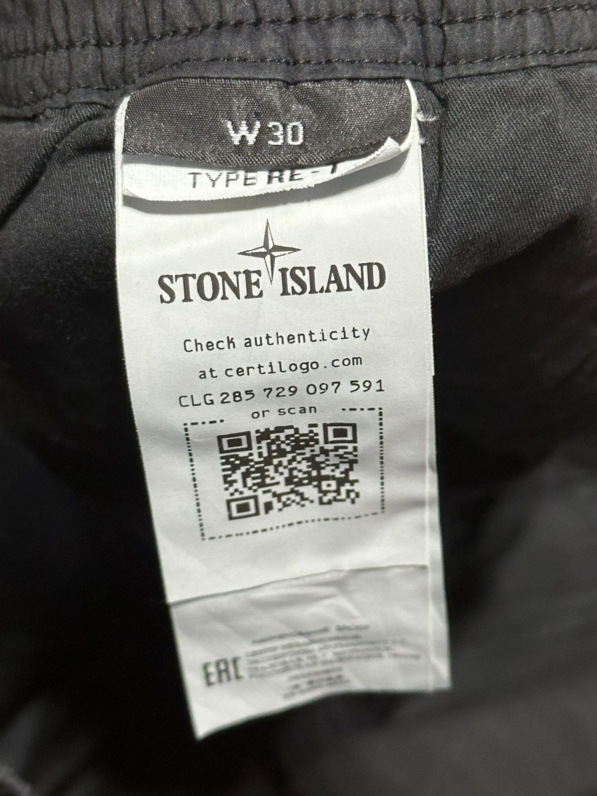 Stone Island Stone Island Cargo Zipper Track Pants Size US 30 / EU 46 - 6 Thumbnail