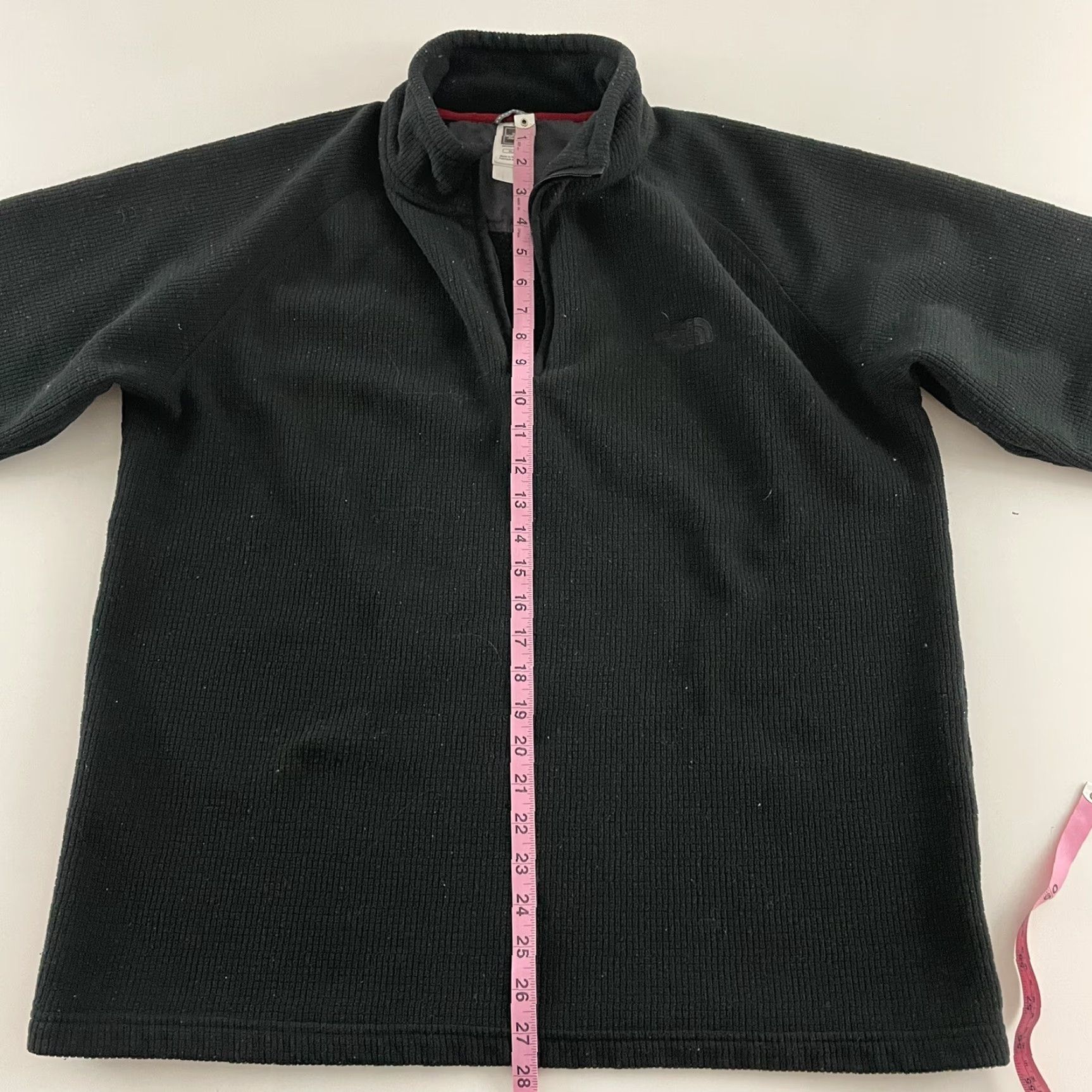 The North Face The North Face Jacket Mens XL Black 1/4 Zip Pullover Polyester Outer Shell Fleece Type Jacket Size US XL / EU 56 / 4 - 5 Thumbnail