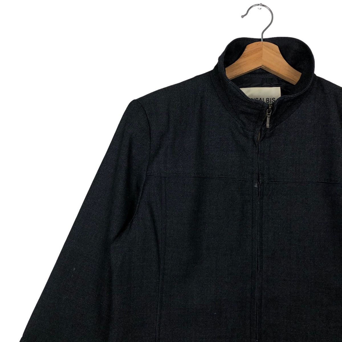 Issey Miyake 🔥Rich Black Zipper Jacket Kansai Bis Issey Miyake Size US M / EU 48-50 / 2 - 7 Thumbnail