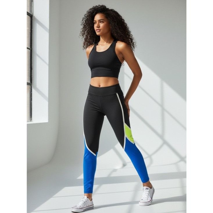 Victoria's Secret Victoria’s Secret Sport Women's Colorblock Performance Leggi Size 30" / US 8 / IT 44 - 1 Thumbnail