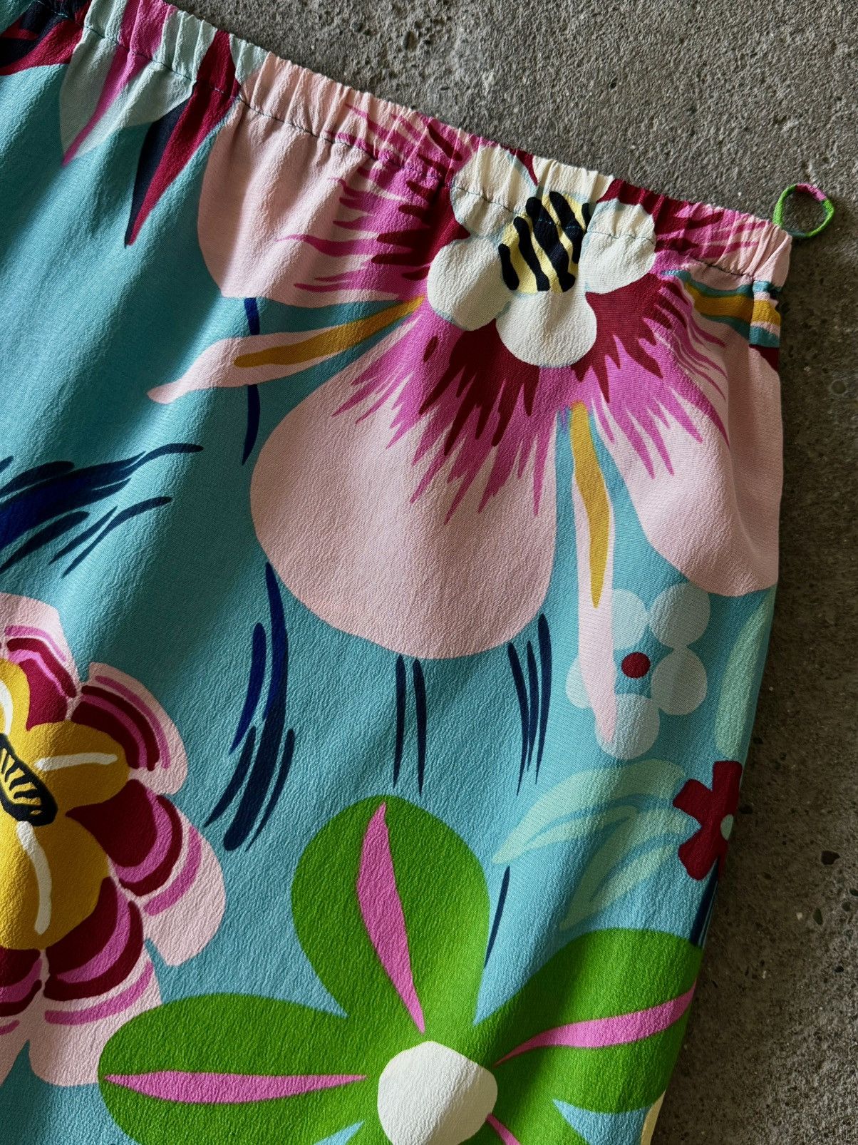 Gucci Gucci - Tom Ford - SS1999 - Tropical Flower Skirt Size 27" / US 4 / IT 40 - 13 Thumbnail