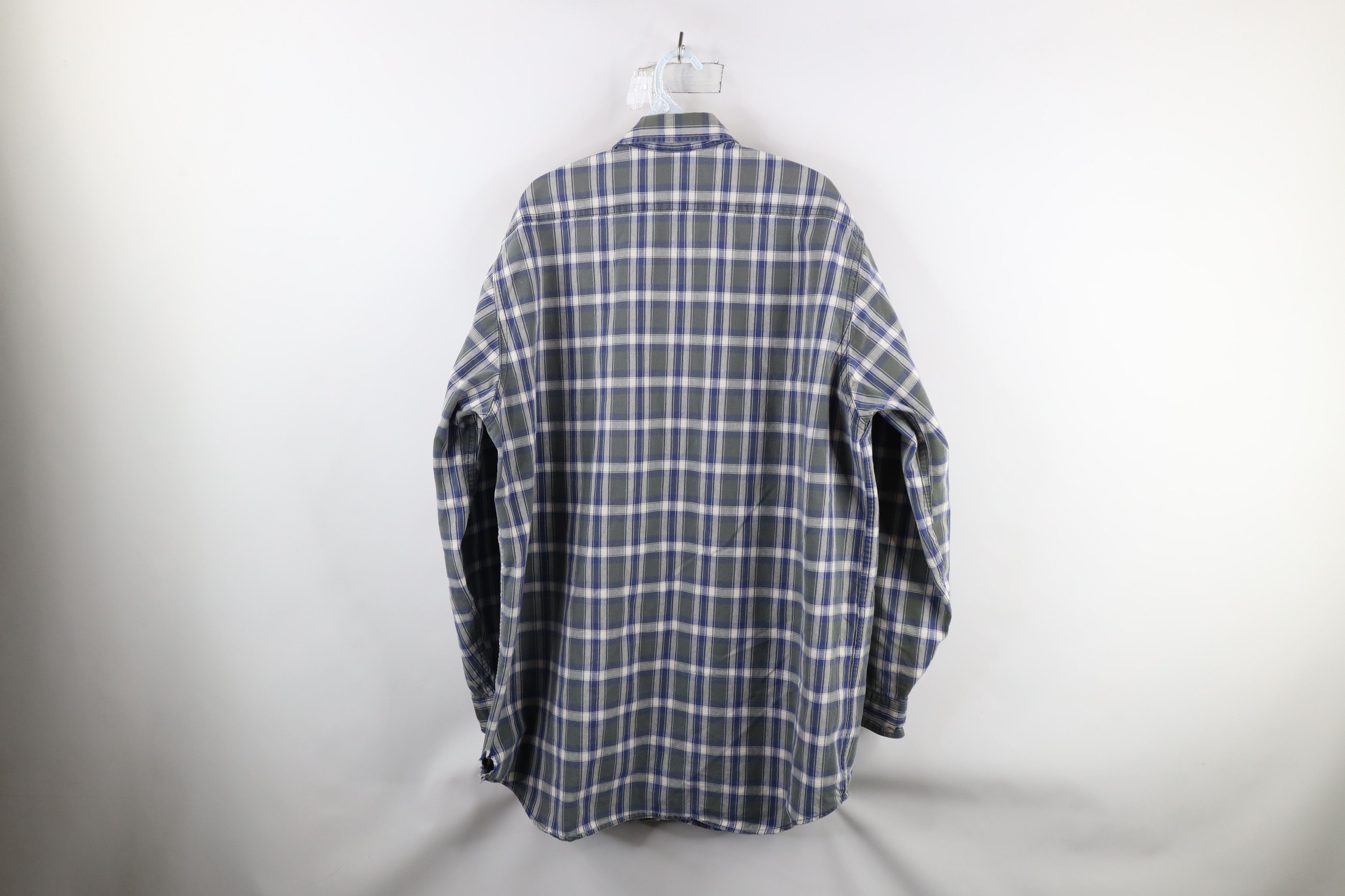 Carhartt × Vintage Vintage 90s Carhartt Heavyweight Collared Button Down Shirt Size US XXL / EU 58 / 5 - 14 Thumbnail