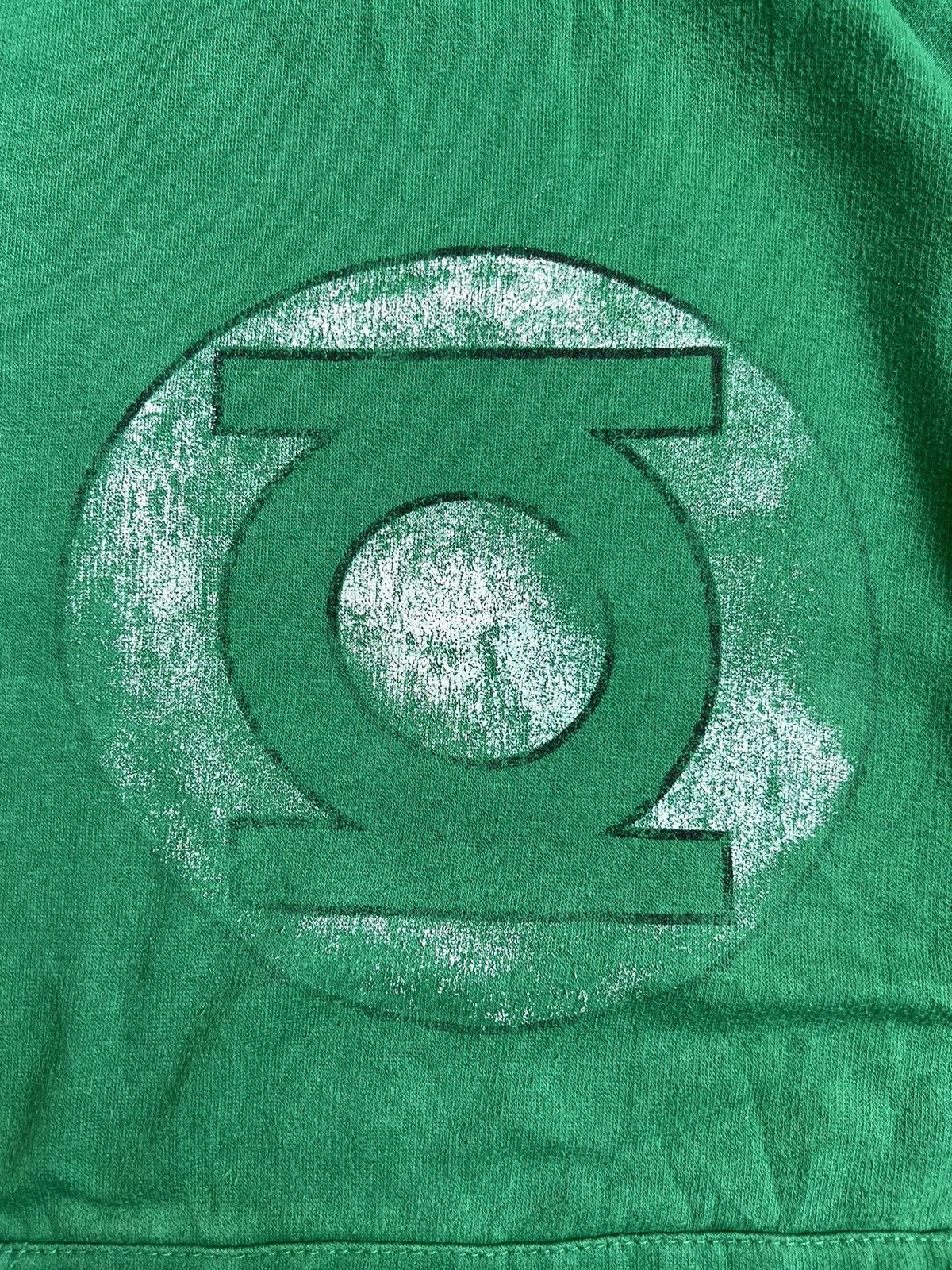 DC Comics × Russell Athletic × Vintage OG! Vintage 90s DC Comics Green Lantern Logo Hoodie Size US M / EU 48-50 / 2 - 5 Thumbnail