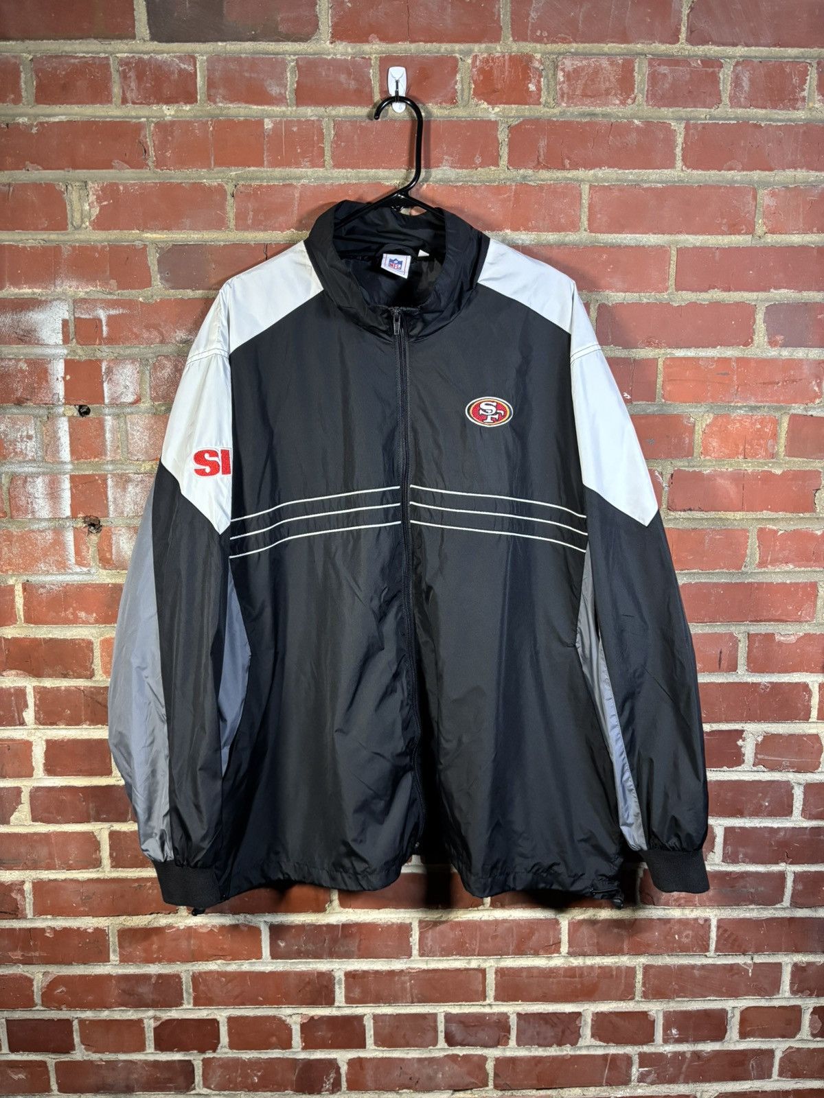 NFL Vintage Y2k San Francisco 49ers Jacket SI Windbreaker XXL Size US XXL / EU 58 / 5 - 1 Thumbnail