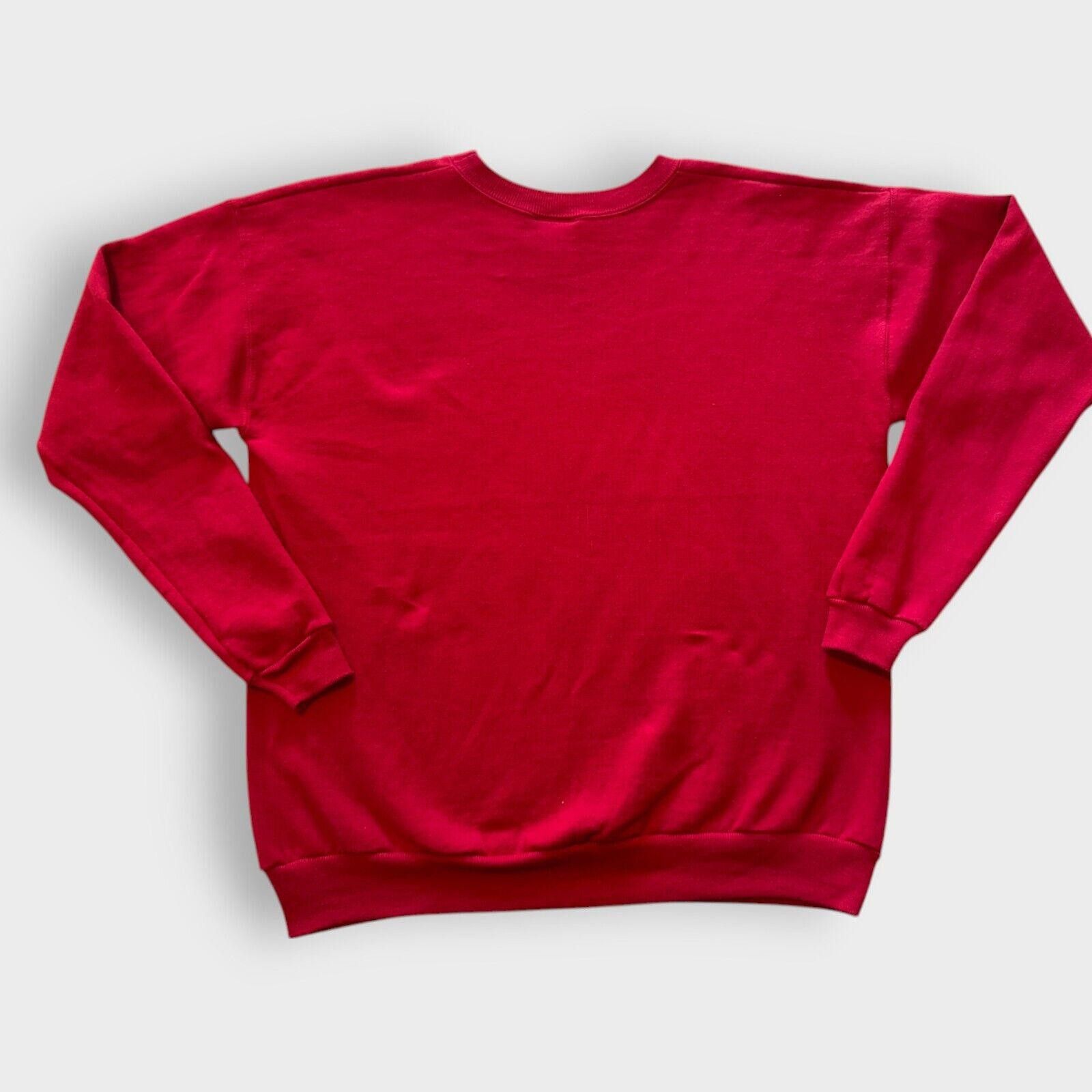 Hanes Vintage 90s Pullover Christmas Sweatshirt Hanes Santa Size M / US 6-8 / IT 42-44 - 8 Thumbnail
