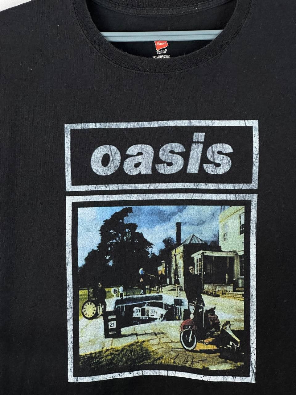 Band Tees Vintage Oasis Band Definitely Maybe Brit rock T Shirt Rare Size US XXL / EU 58 / 5 - 4 Thumbnail