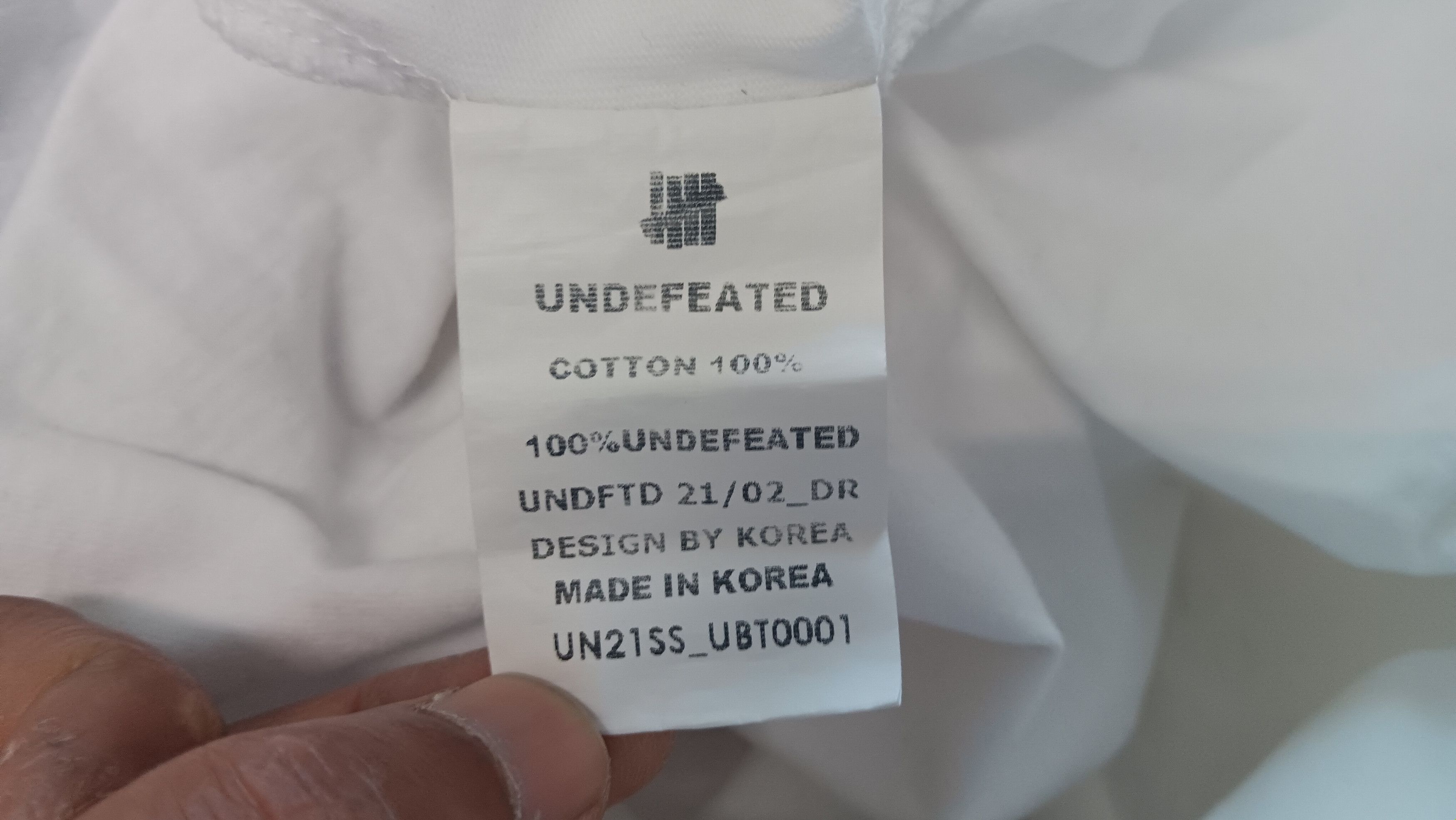 Undefeated Y2K | Undefeated Shirt Size US L / EU 52-54 / 3 - 6 Thumbnail