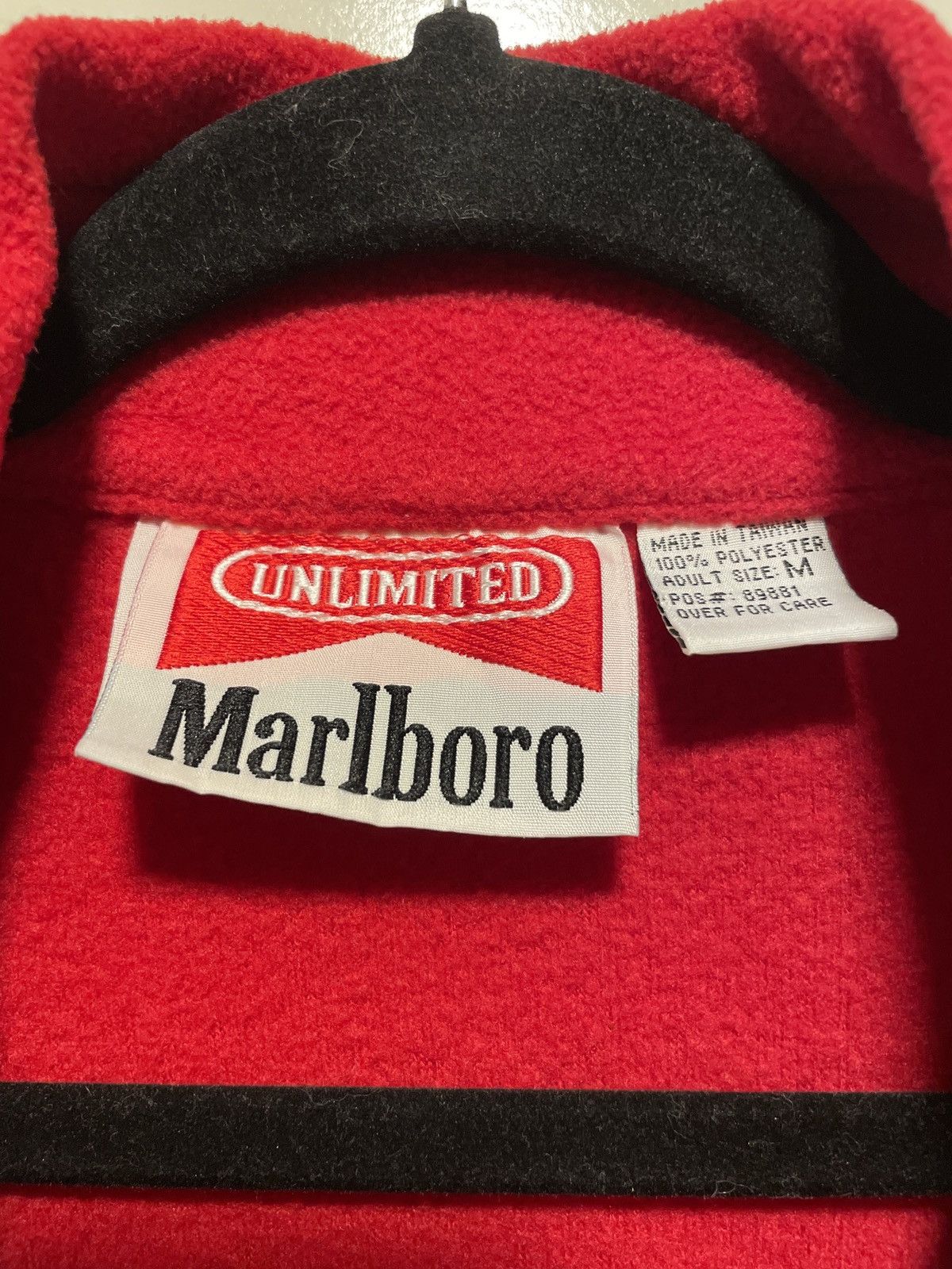 Marlboro Vintage Marlboro Fleece Jacket Size US M / EU 48-50 / 2 - 2 Thumbnail