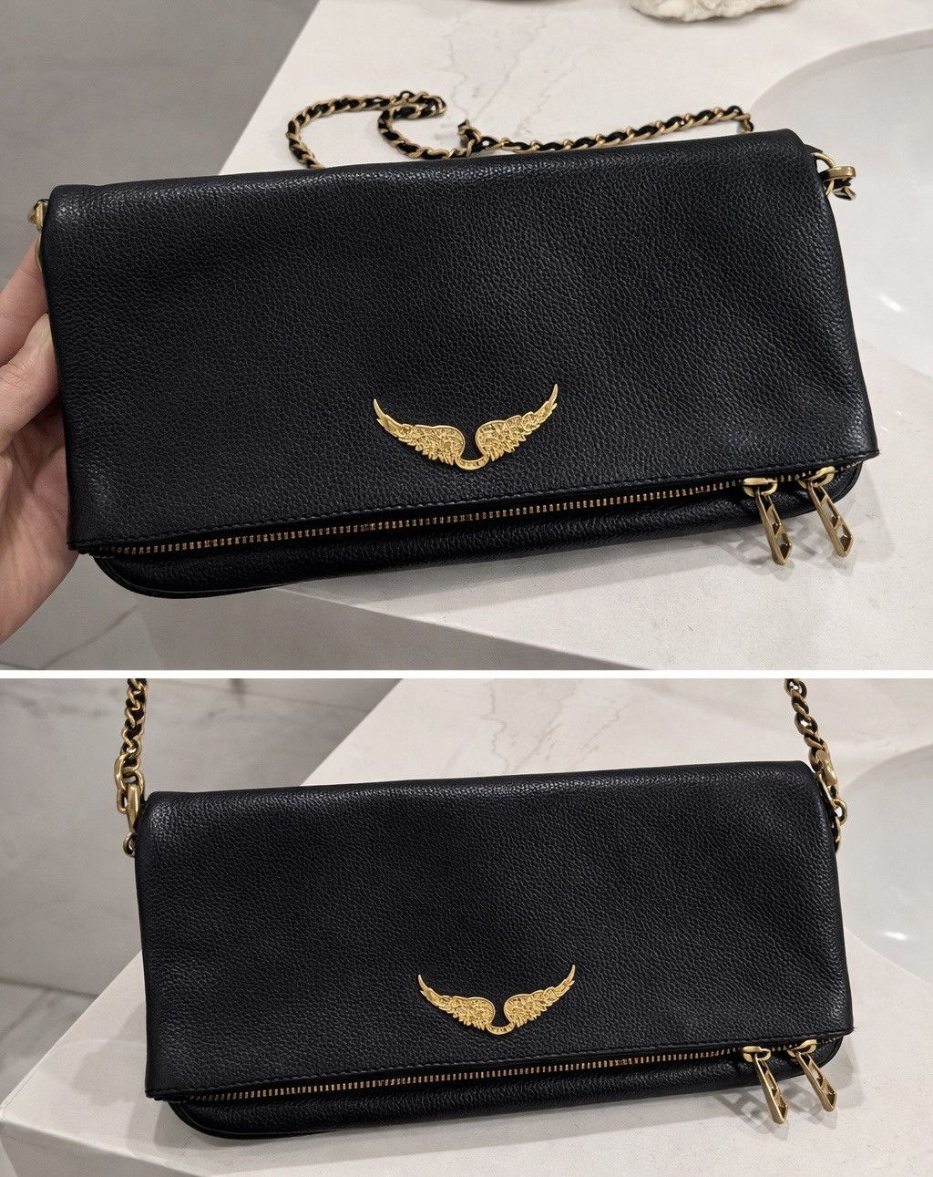 Zadig & Voltaire Zadig & Voltaire Rock Clutch Size ONE SIZE - 1 Thumbnail
