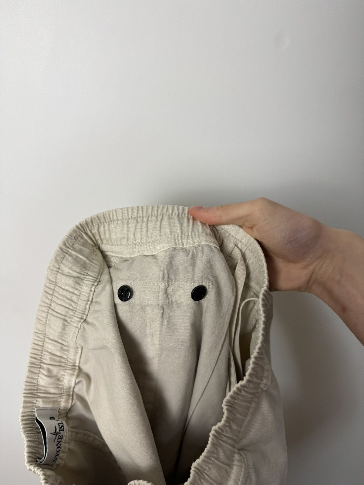 Stone Island Stone Island Beige Cargo Pants Luxury Designer Made in Italy Size US 30 / EU 46 - 11 Thumbnail